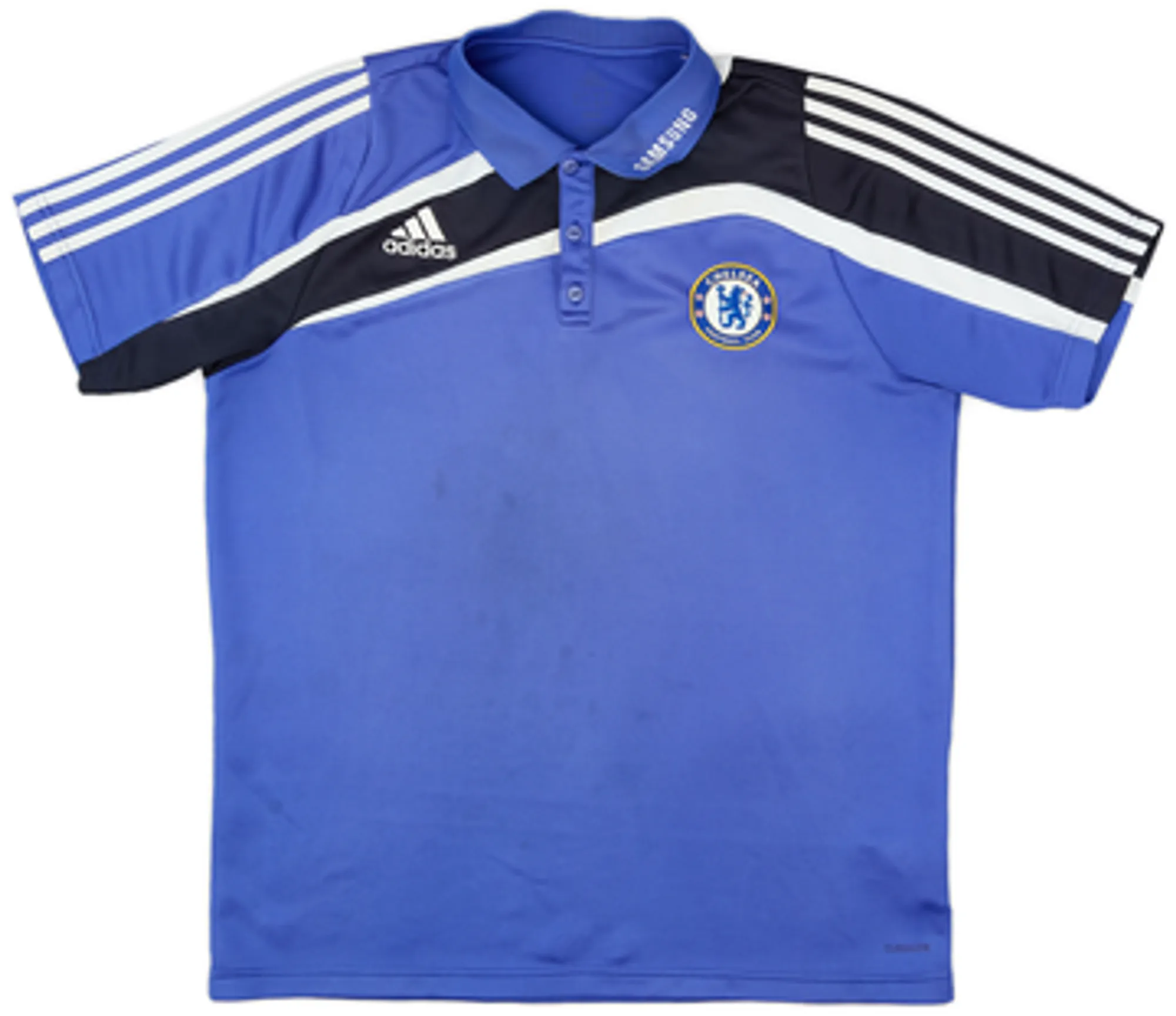 2009-10 Chelsea adidas Polo Shirt - 7/10 - (L)
