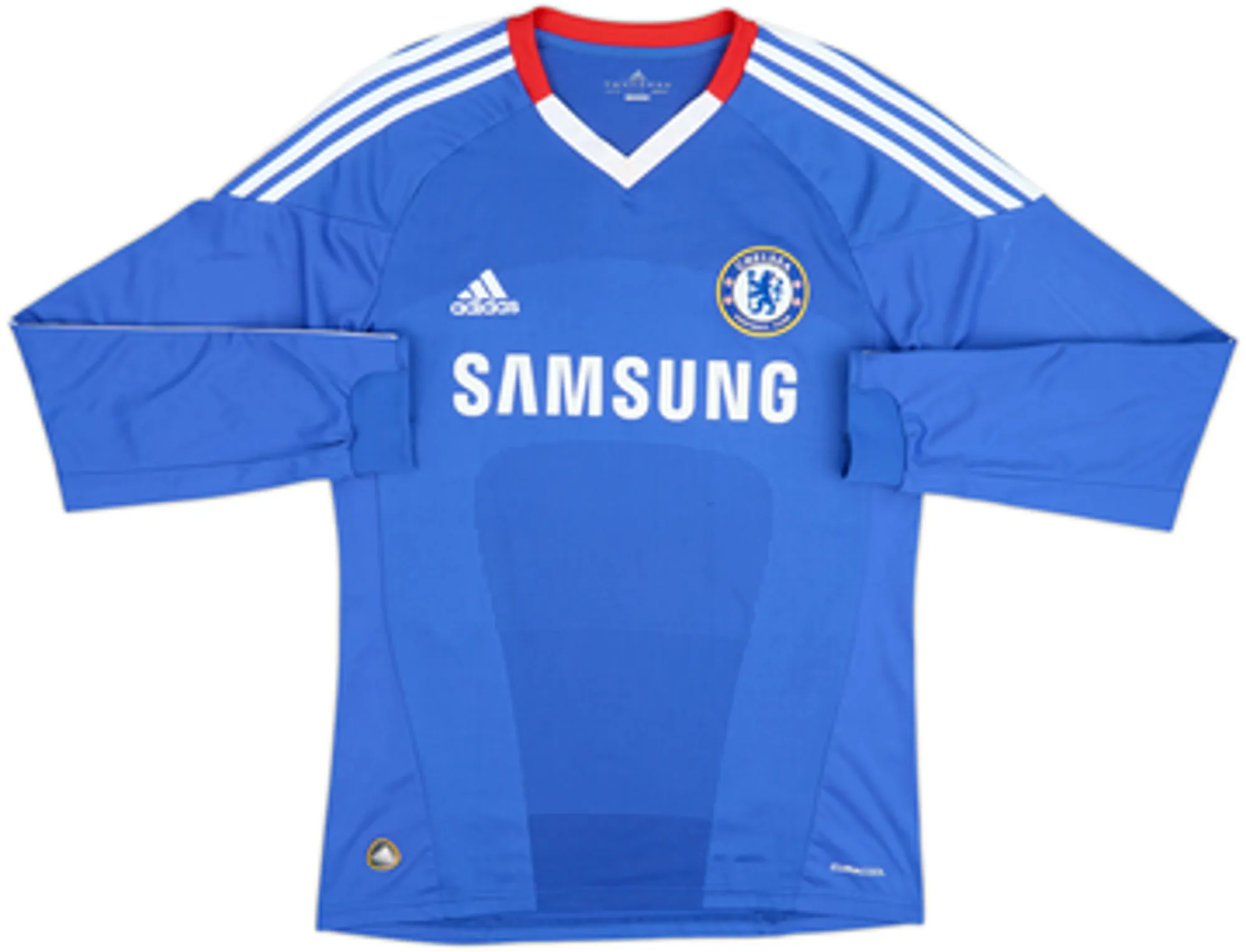 2010-11 Chelsea Home L/S Shirt Drogba #11 - 8/10 - (S)