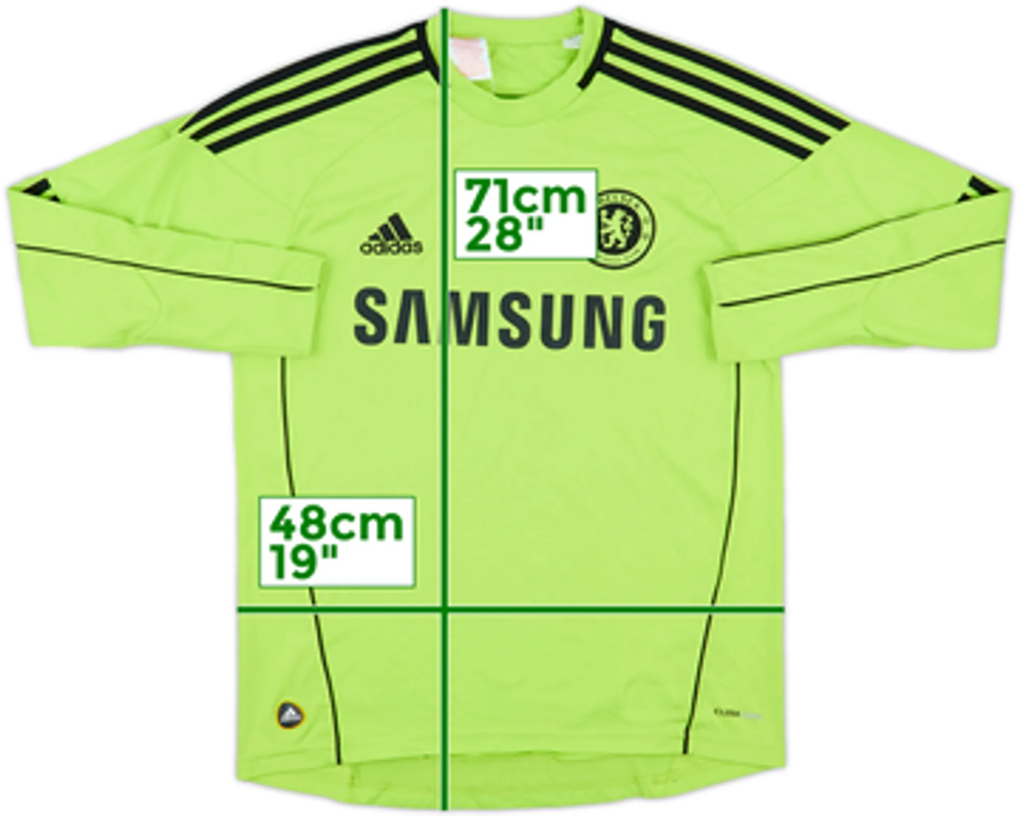 2010-11 Chelsea GK Shirt - 9/10 - (L.Boys)