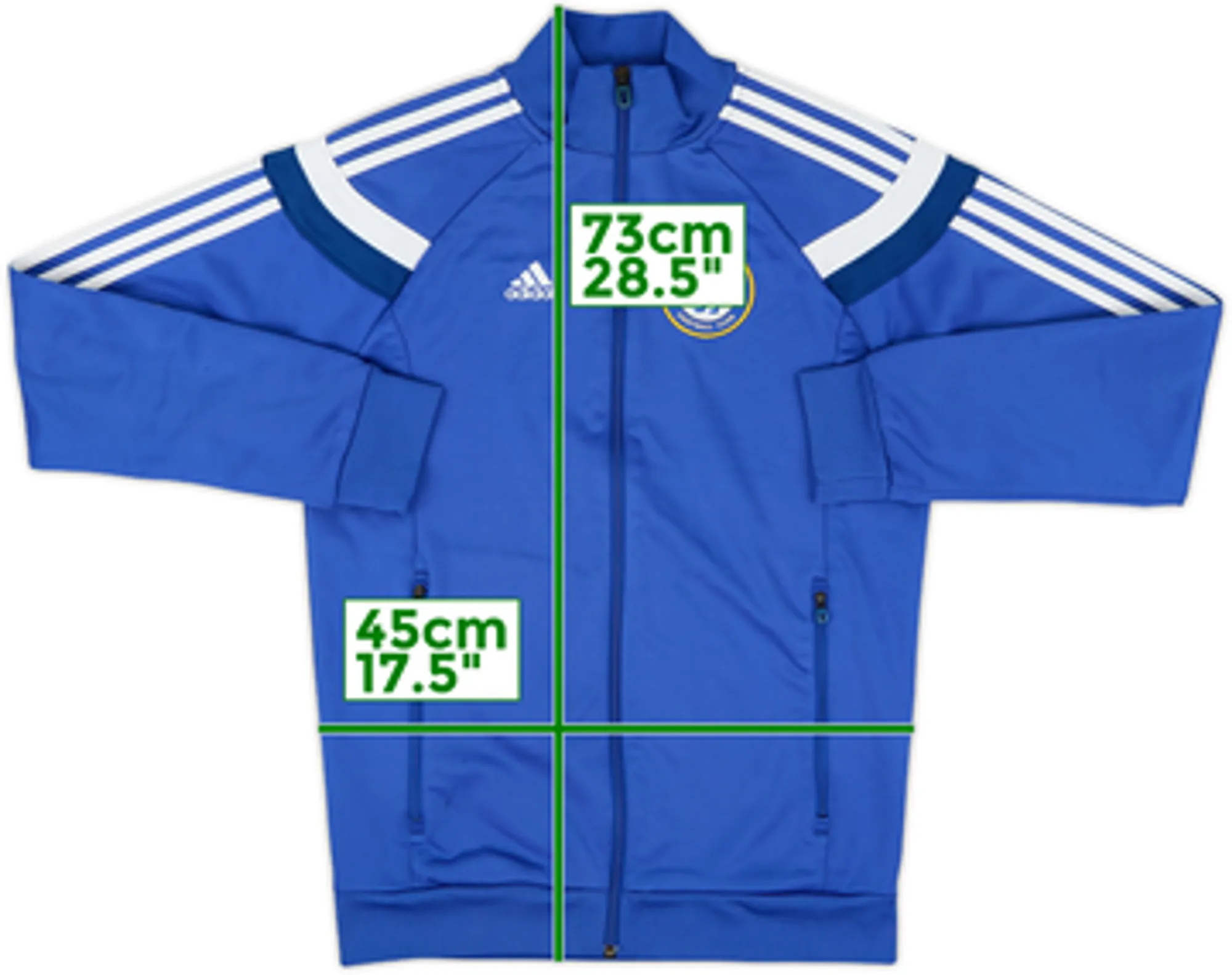 2013-14 Chelsea adidas Track Jacket - 8/10 - (L)