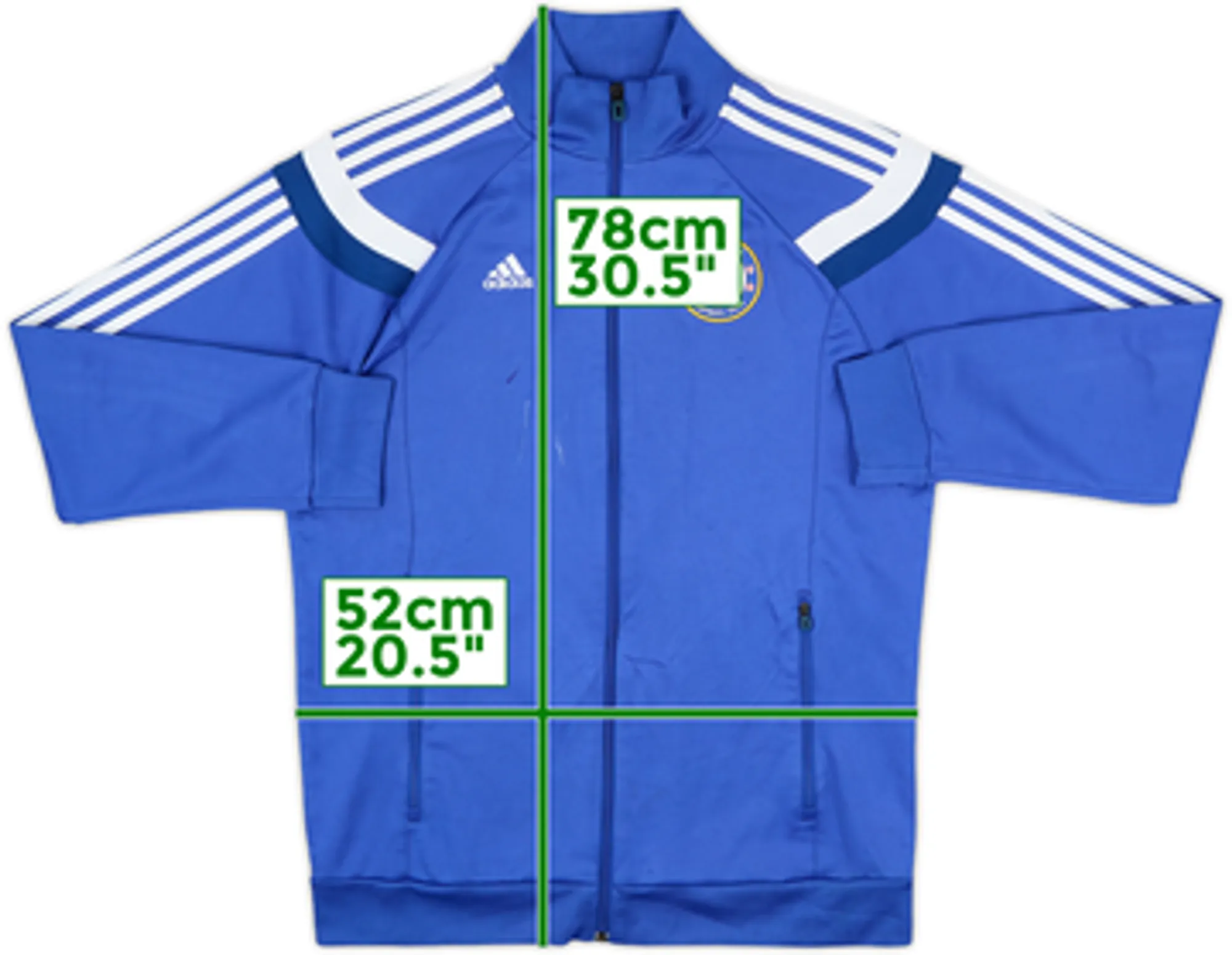 2013-14 Chelsea adidas Track Jacket - 5/10 - (M)