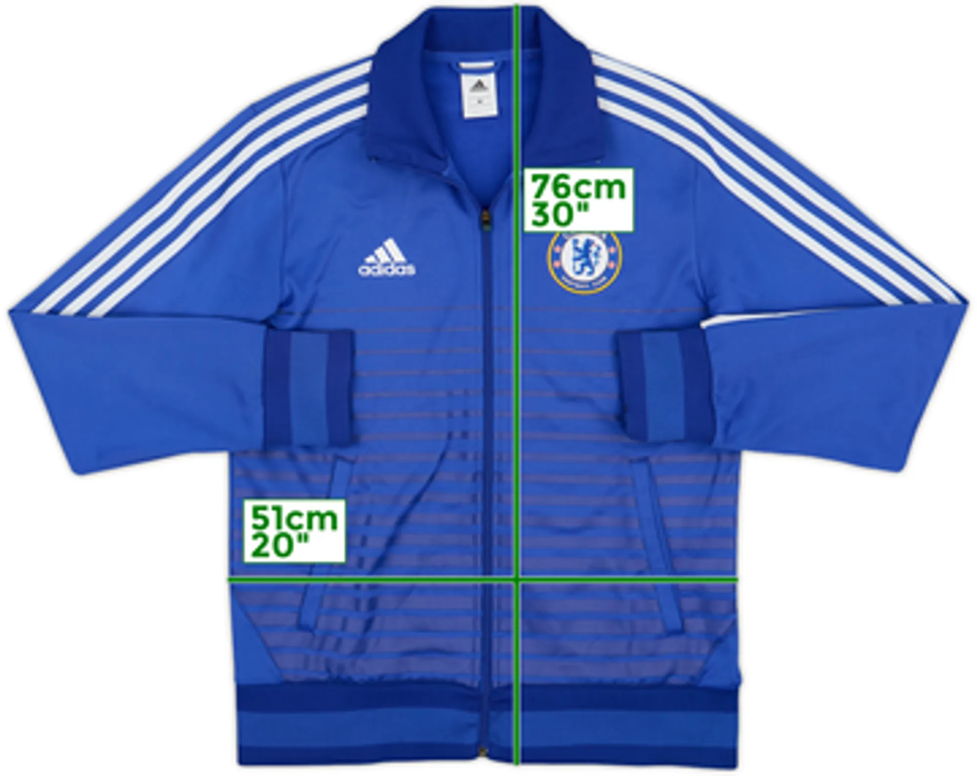 2014-15 Chelsea adidas Track Jacket - 10/10 - (M)