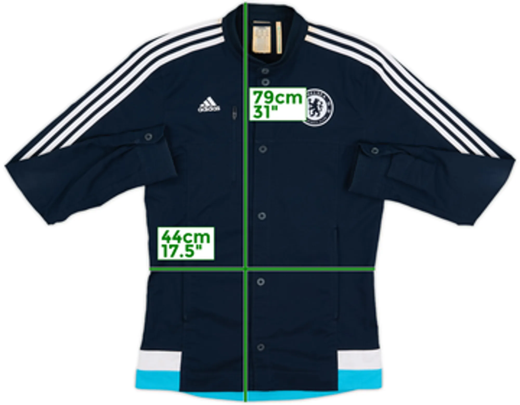 2014-15 Chelsea adidas Track Jacket - 8/10 - (L)