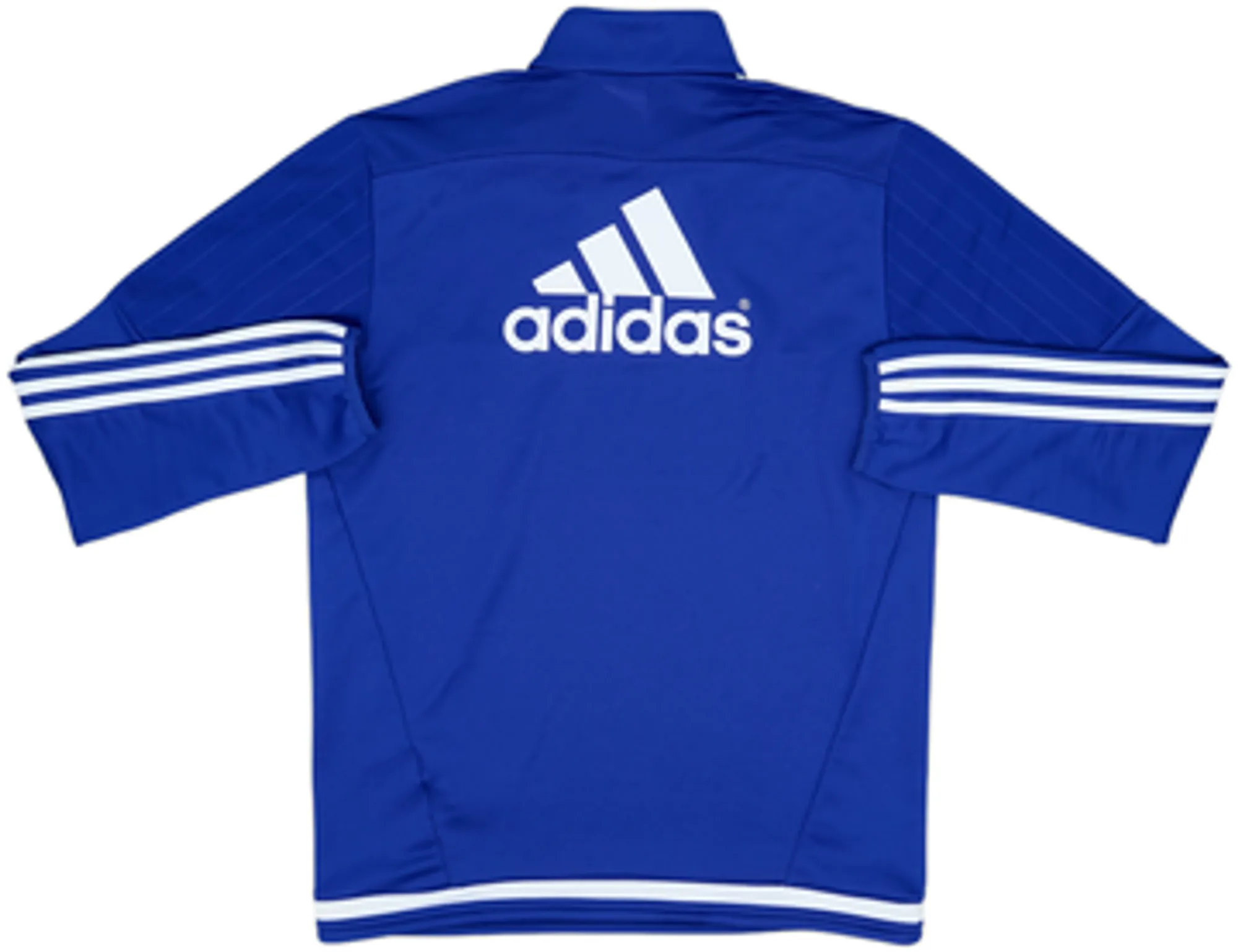 2015-16 Chelsea adidas 1/4 Zip Sweat Top - 8/10 - (L)