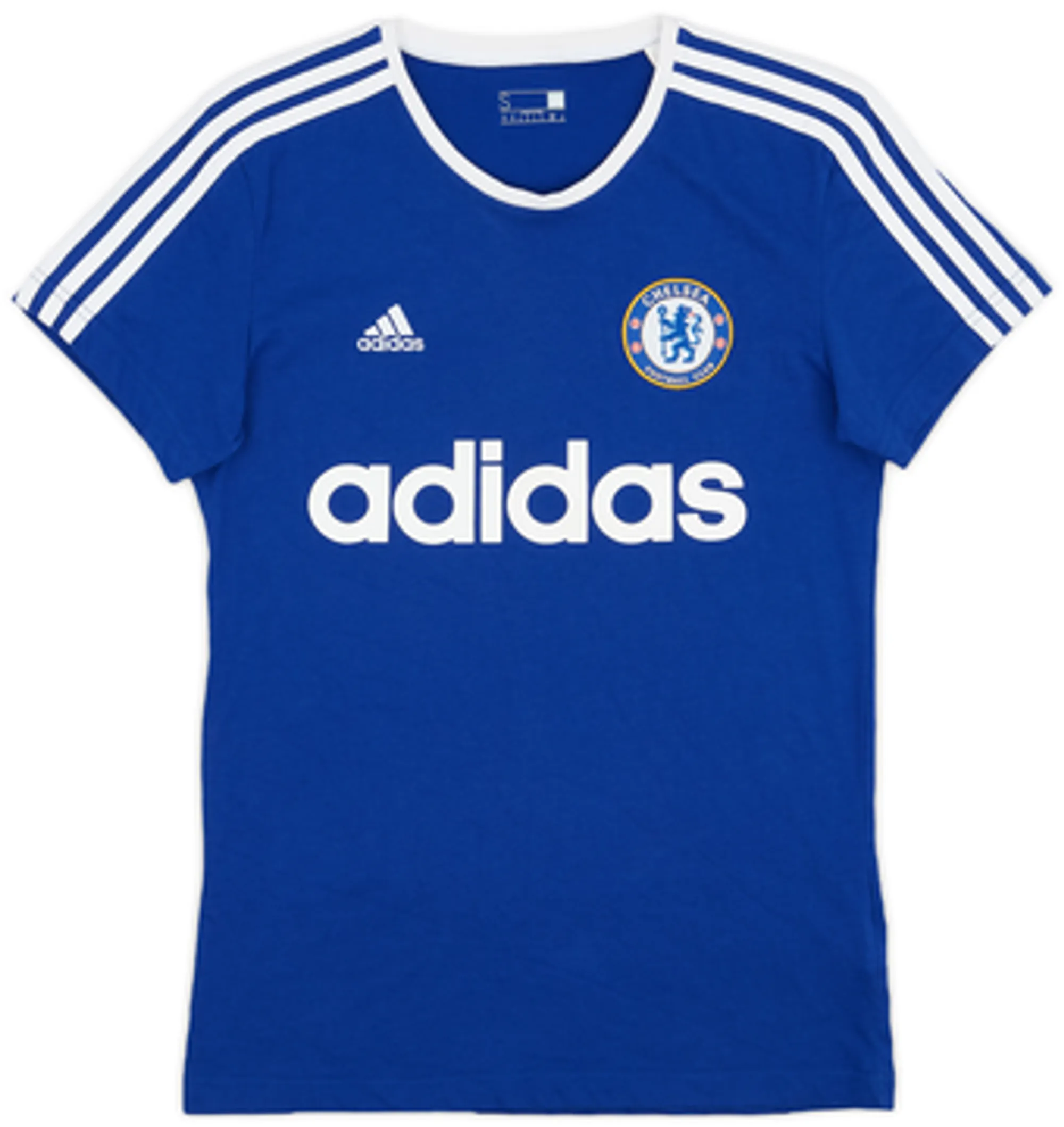 2015-16 Chelsea adidas Cotton Tee - 8/10 - (S)