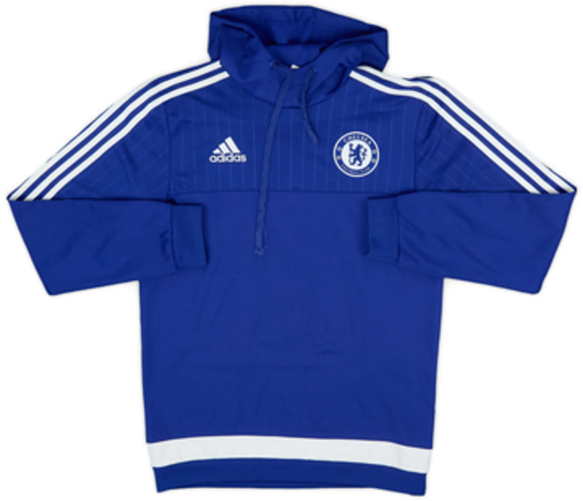 2015-16 Chelsea adidas Hooded Sweat Top - 6/10 - (S)