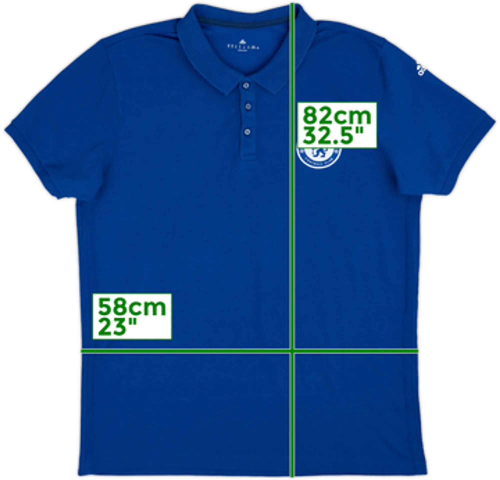 2016-17 Chelsea adidas Polo Shirt - 9/10 - (XL)