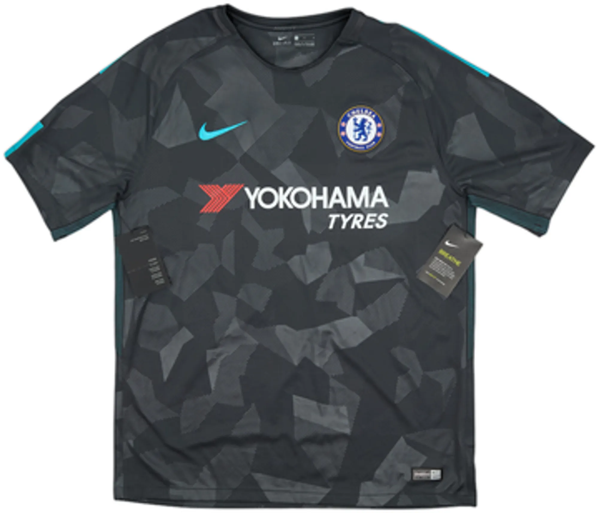 2017-18 Chelsea Third Shirt Barkley #8 (L)