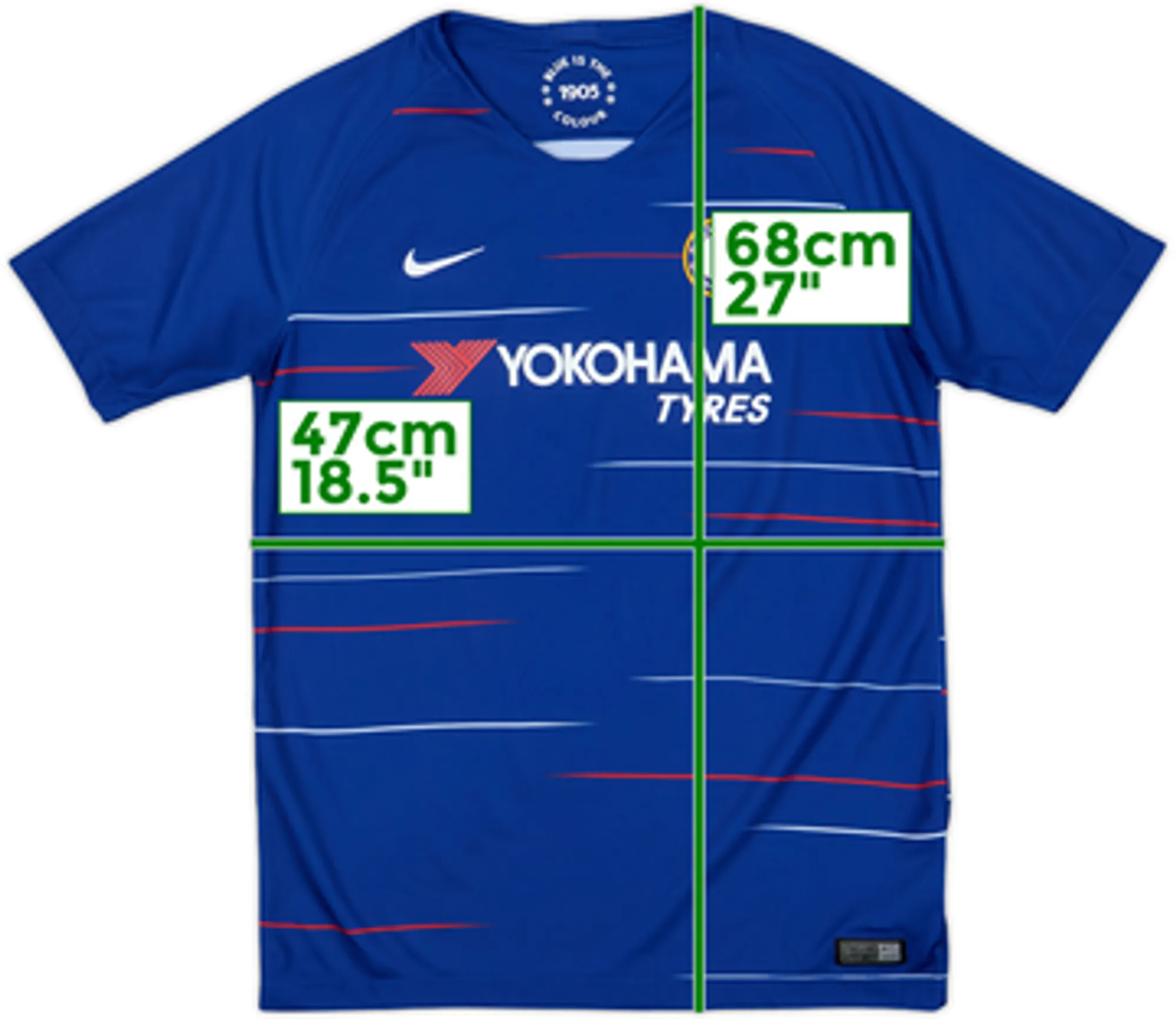 2018-19 Chelsea Home Shirt - 9/10 - (Women's M)