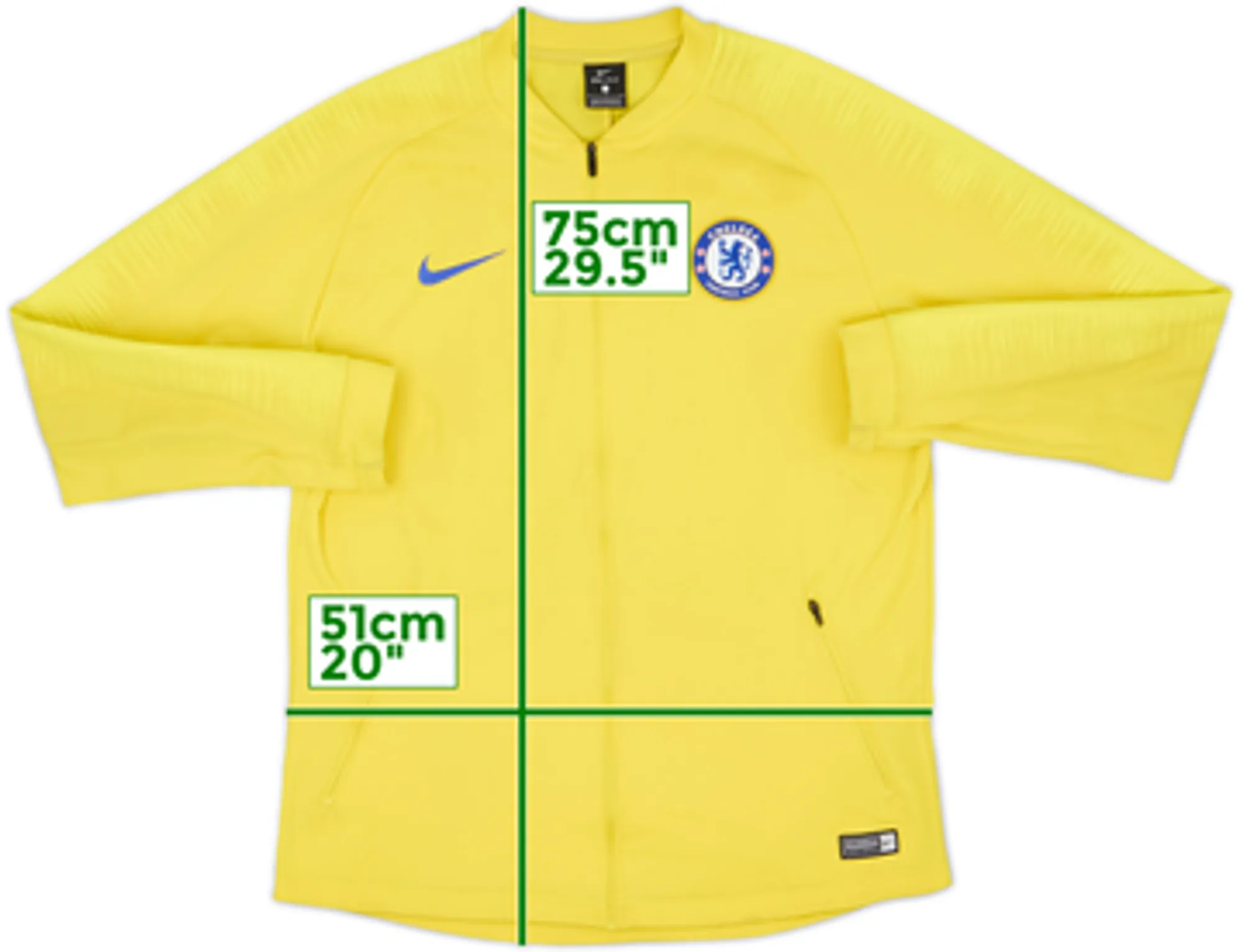 2018-19 Chelsea Nike Track Jacket - 6/10 - (L)