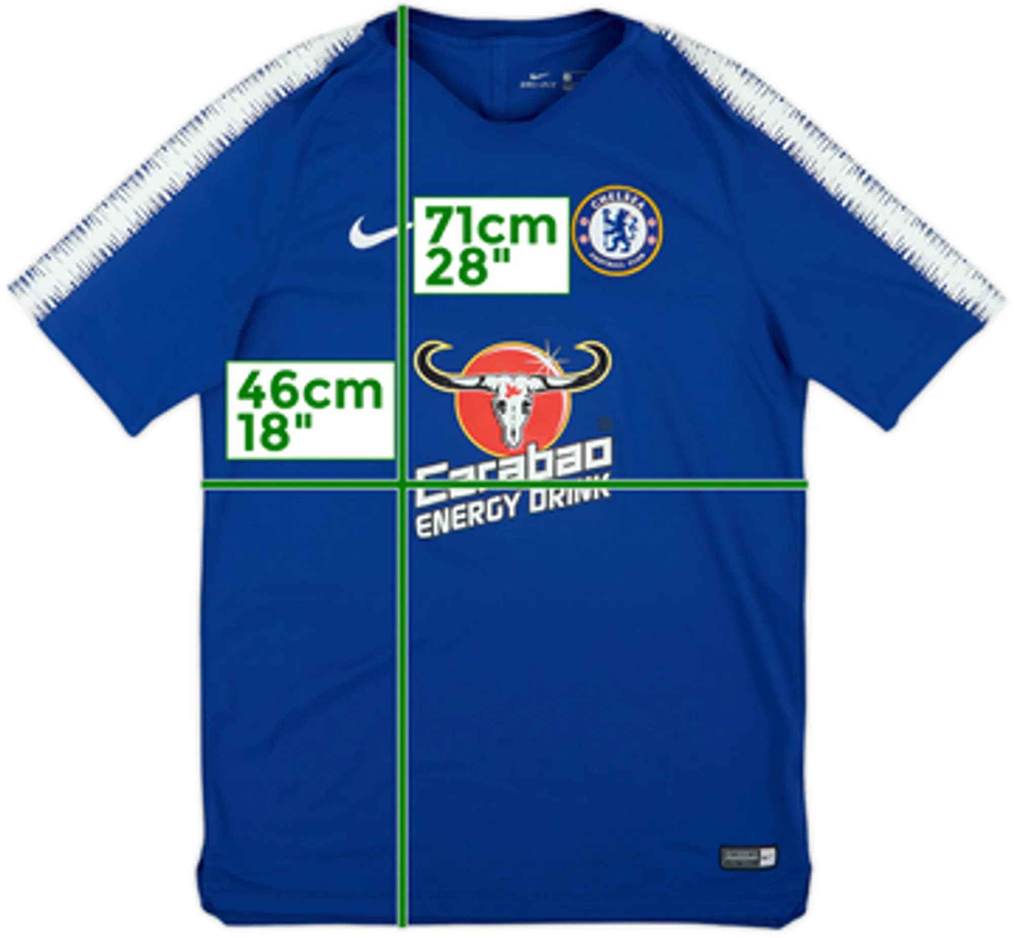 2018-19 Chelsea Nike Training Shirt - 10/10 - (XL)