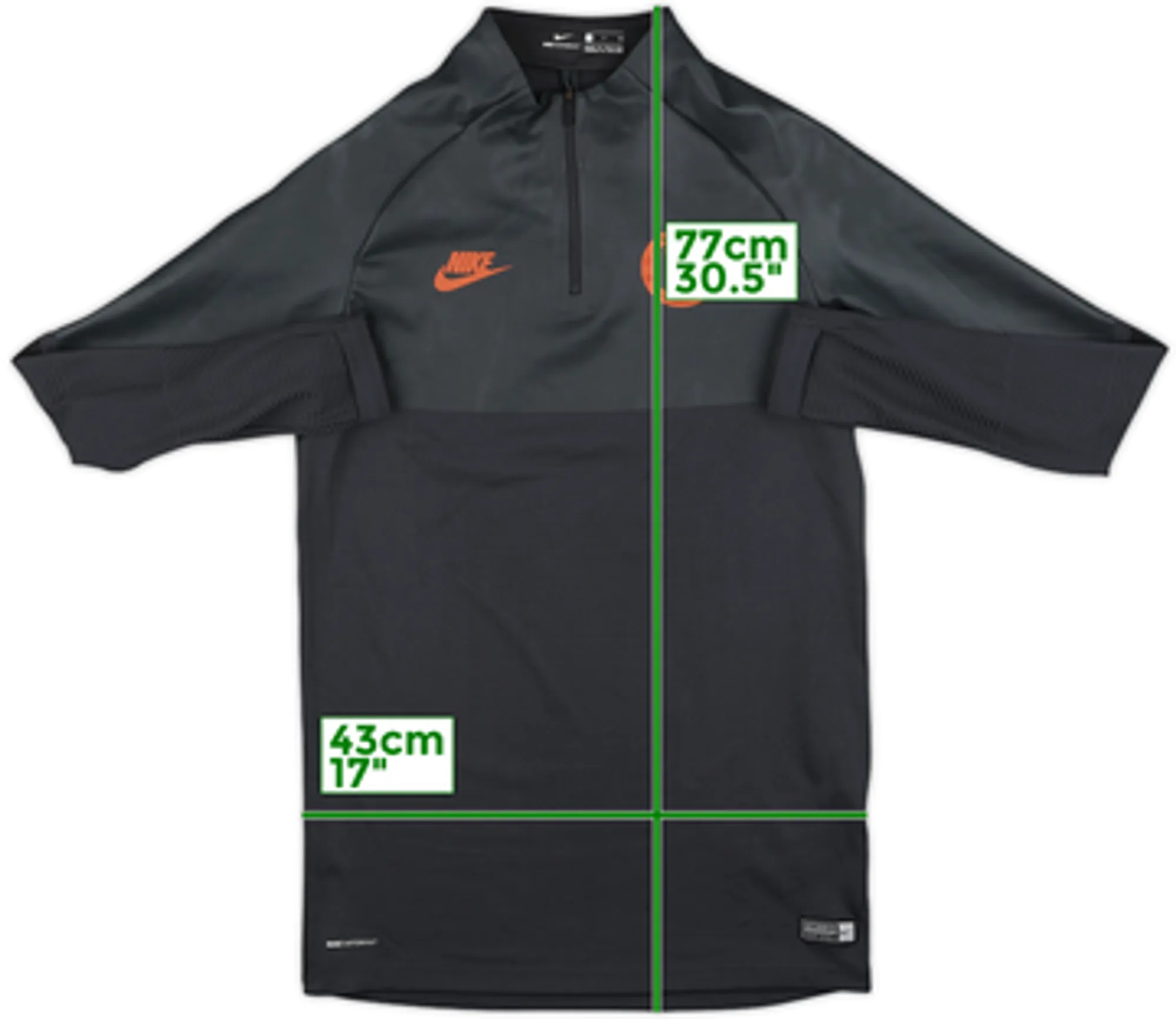 2019-20 Chelsea Nike Vaporknit 1/4 Zip Training Top - 8/10 - (S)