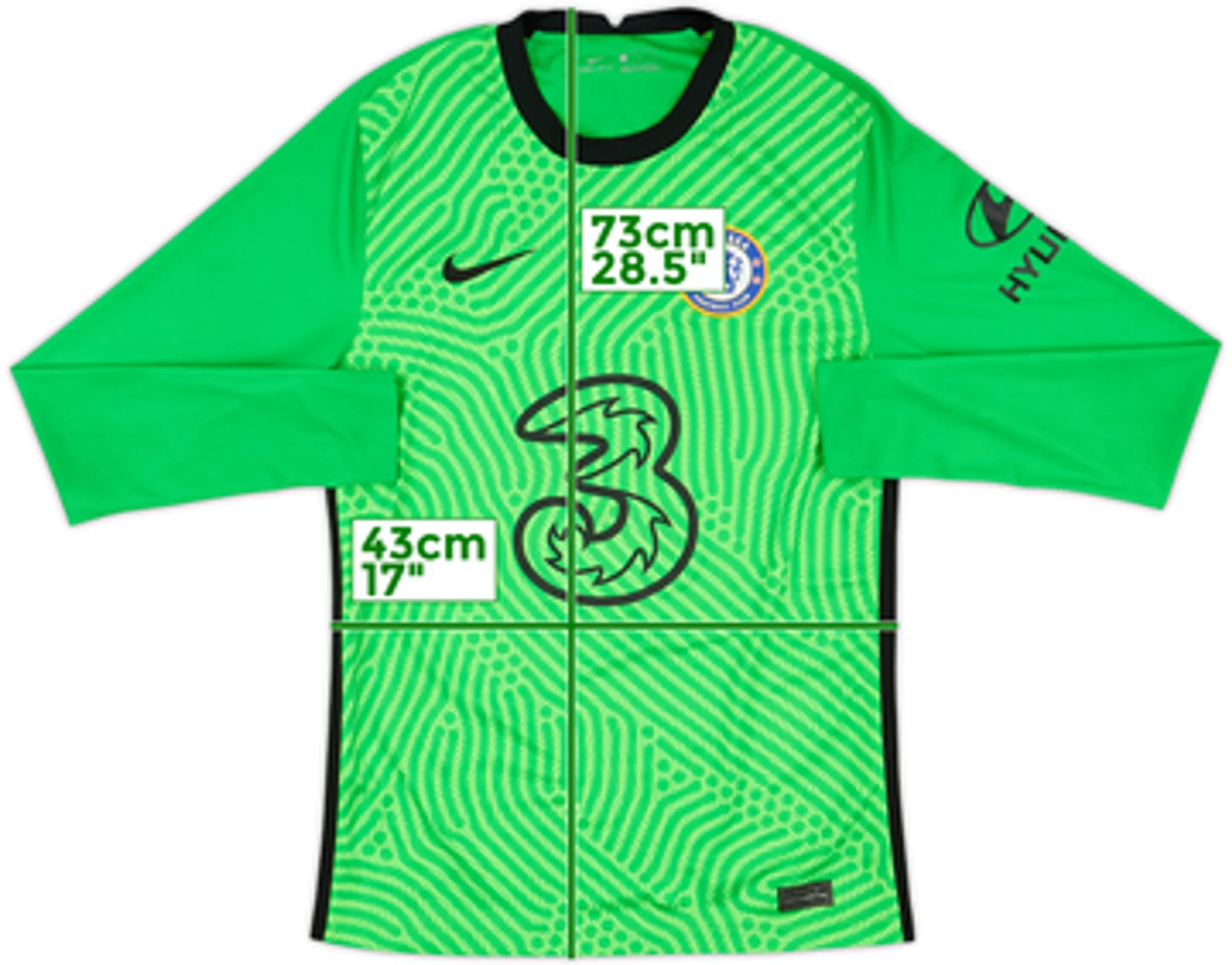 2020-21 Chelsea GK Shirt - 9/10 - (S)