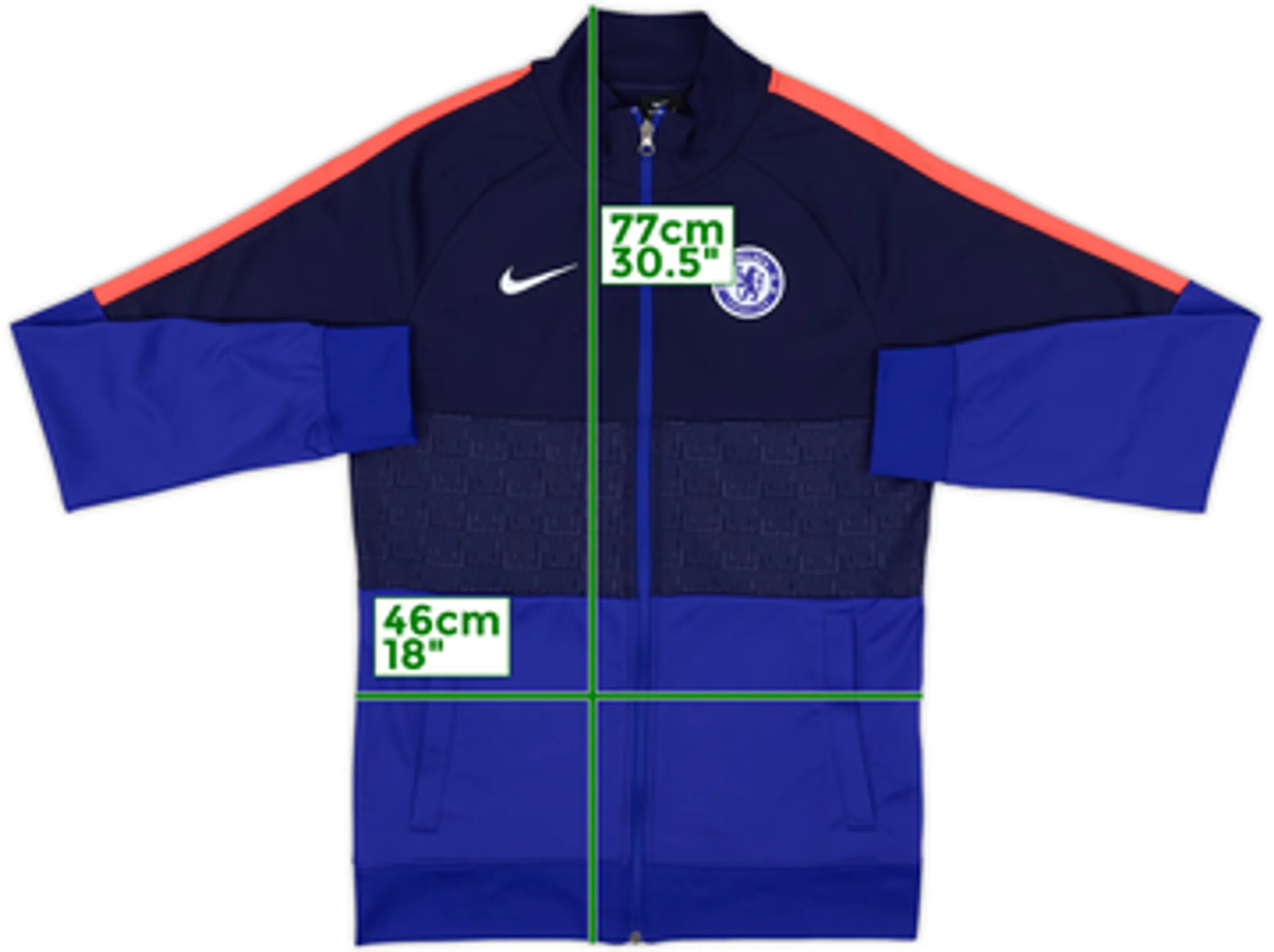 2020-21 Chelsea Nike Track Jacket - 9/10 - (S)