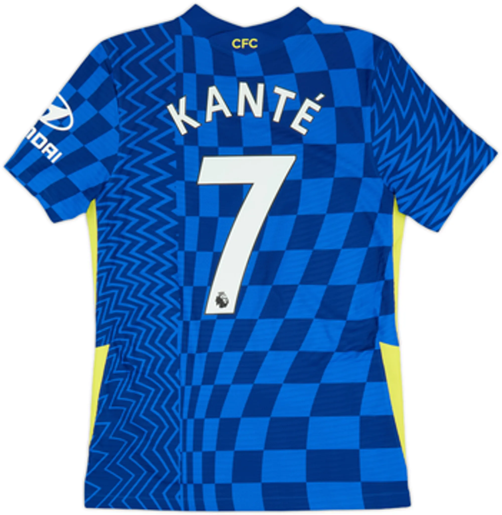 2021-22 Chelsea Authentic Home Shirt Kante #7 - 9/10 - (S)