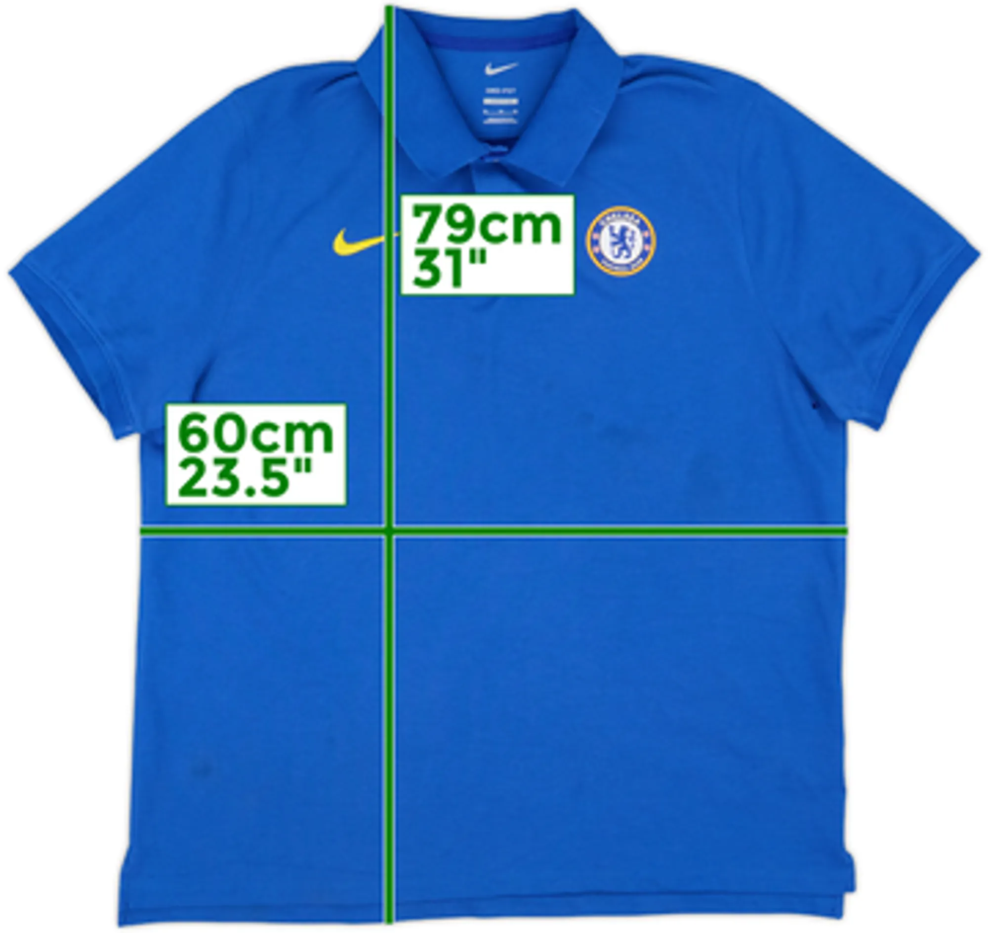 2021-22 Chelsea Nike Polo Shirt - 6/10 - (XL)