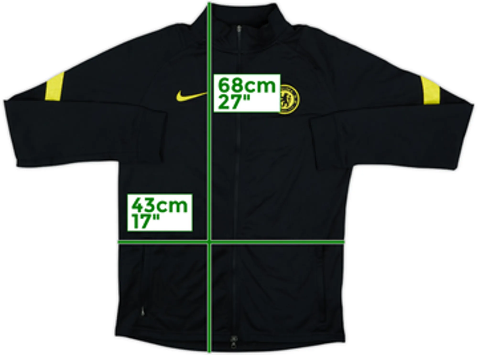 2021-22 Chelsea Nike Track Jacket - 10/10 - (M)