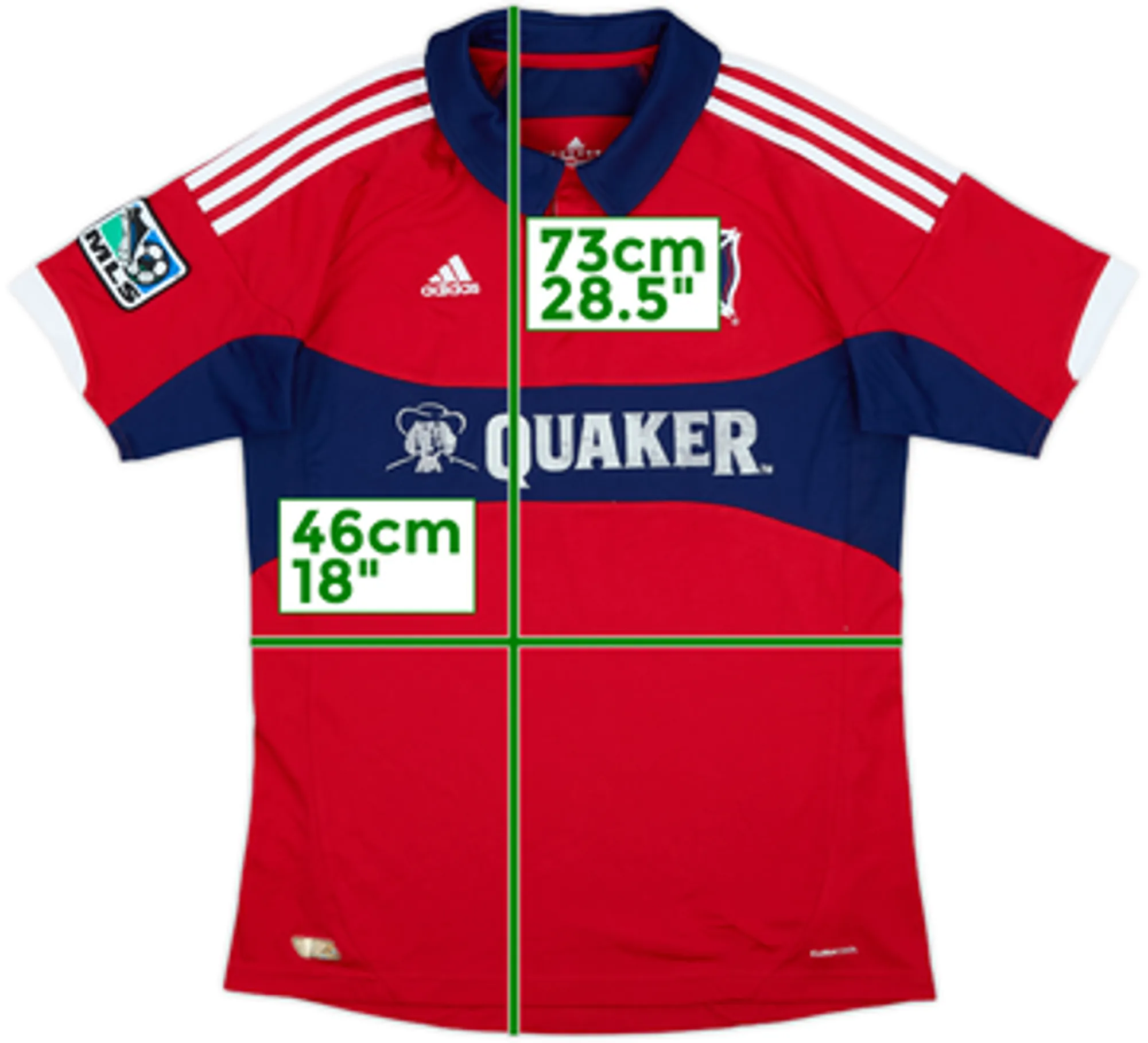 2012-13 Chicago Fire Home Shirt - 4/10 - (XL.Boys)