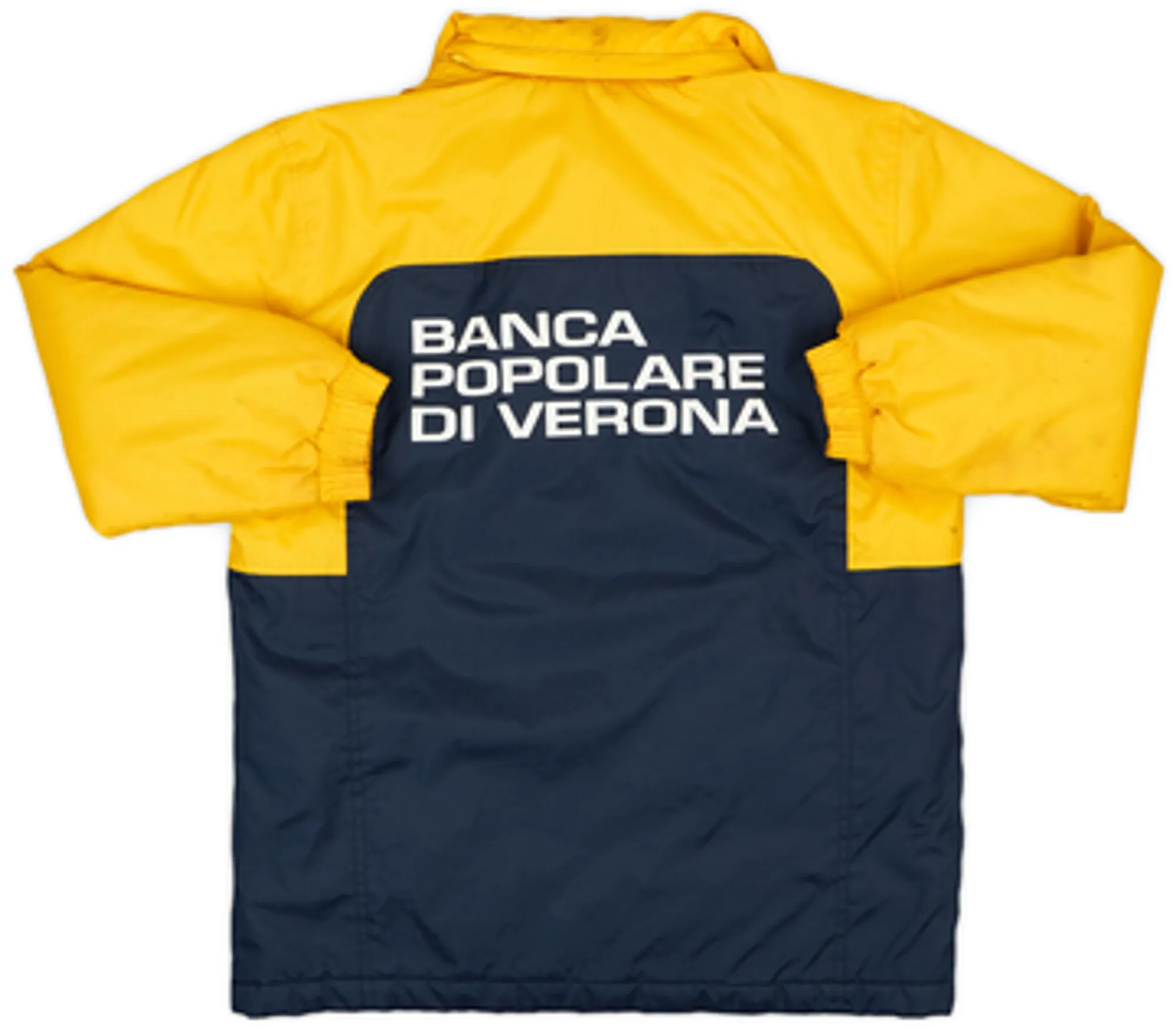 2005-06 Chievo Verona Lotto Padded Hooded Bench Coat - 4/10 - (M.Boys)
