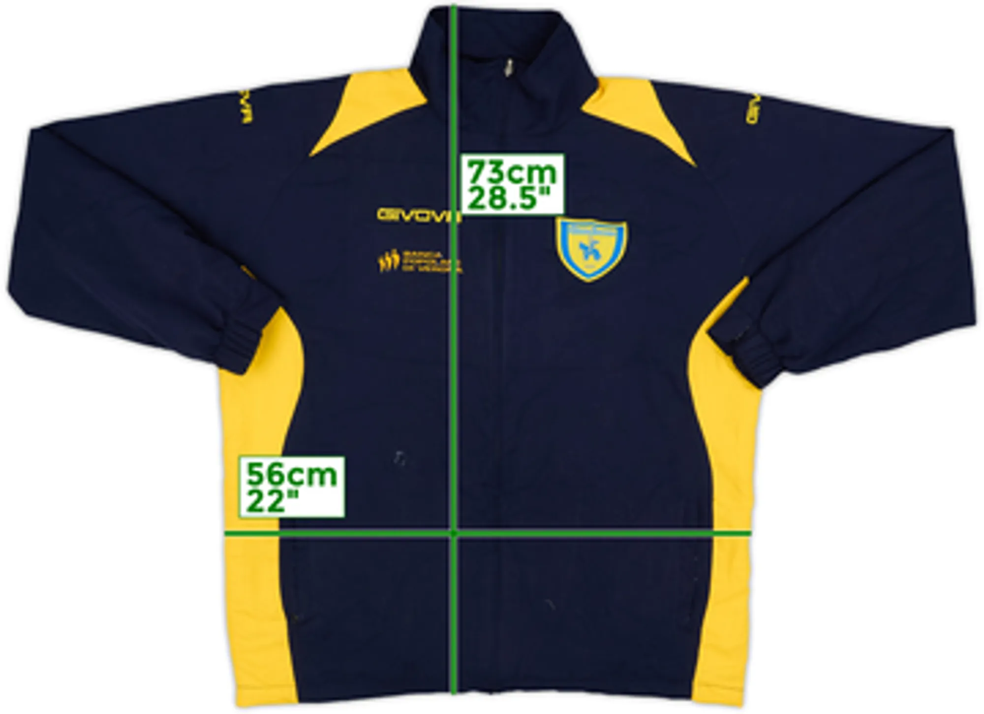 2009-10 Chievo Verona Givova Track Jacket - 6/10 - (S)
