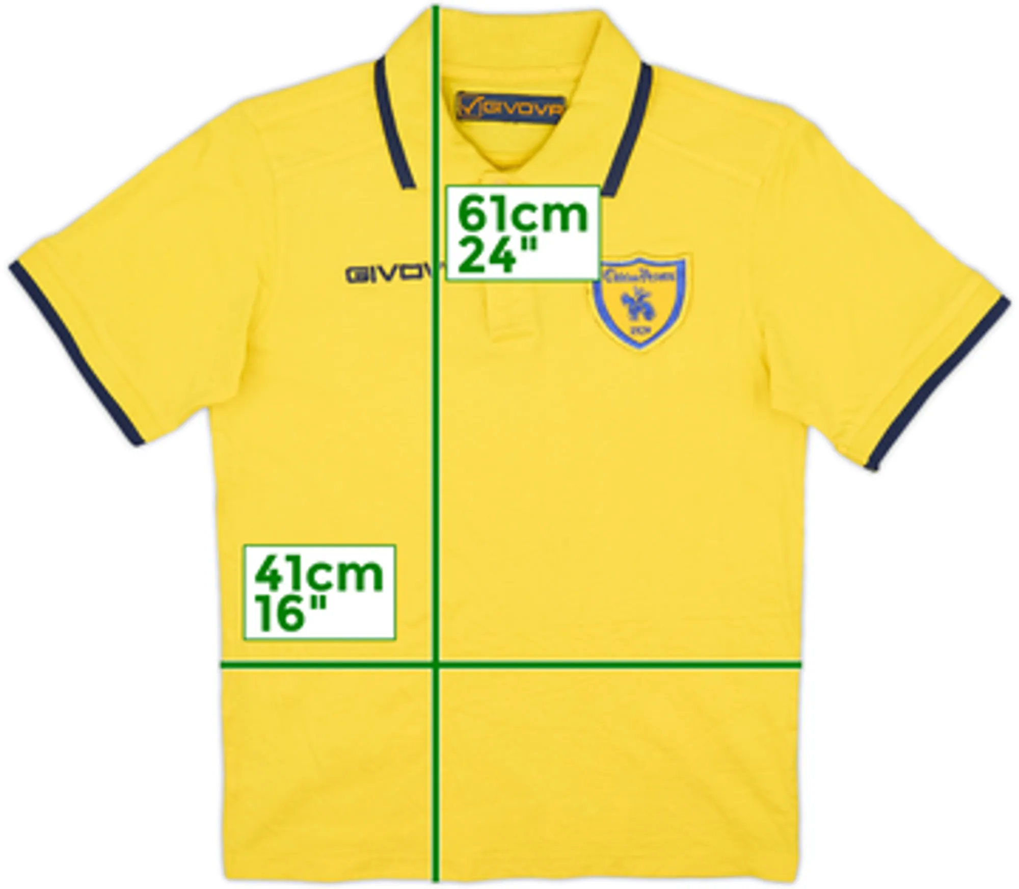 2011-12 Chievo Verona Givova Polo Shirt - 7/10 - (XL.Boys)