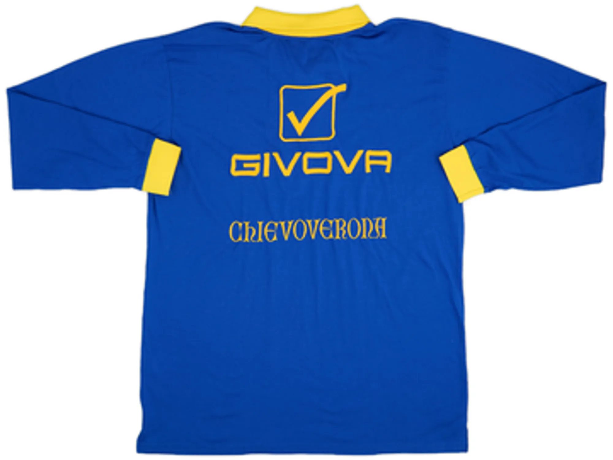 2016-17 Chievo Verona Givova Polo L/S Shirt - 9/10 - (L)