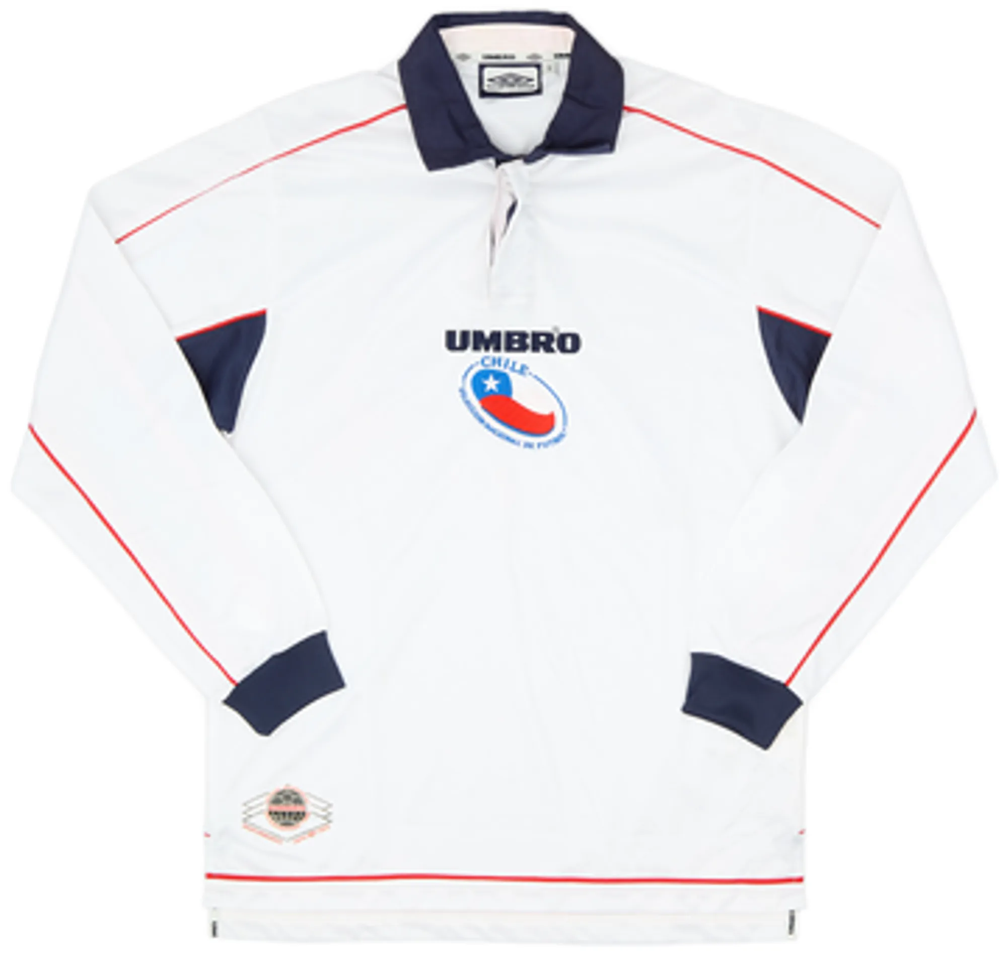 2000-01 Chile Away L/S Shirt - 8/10 - (S)