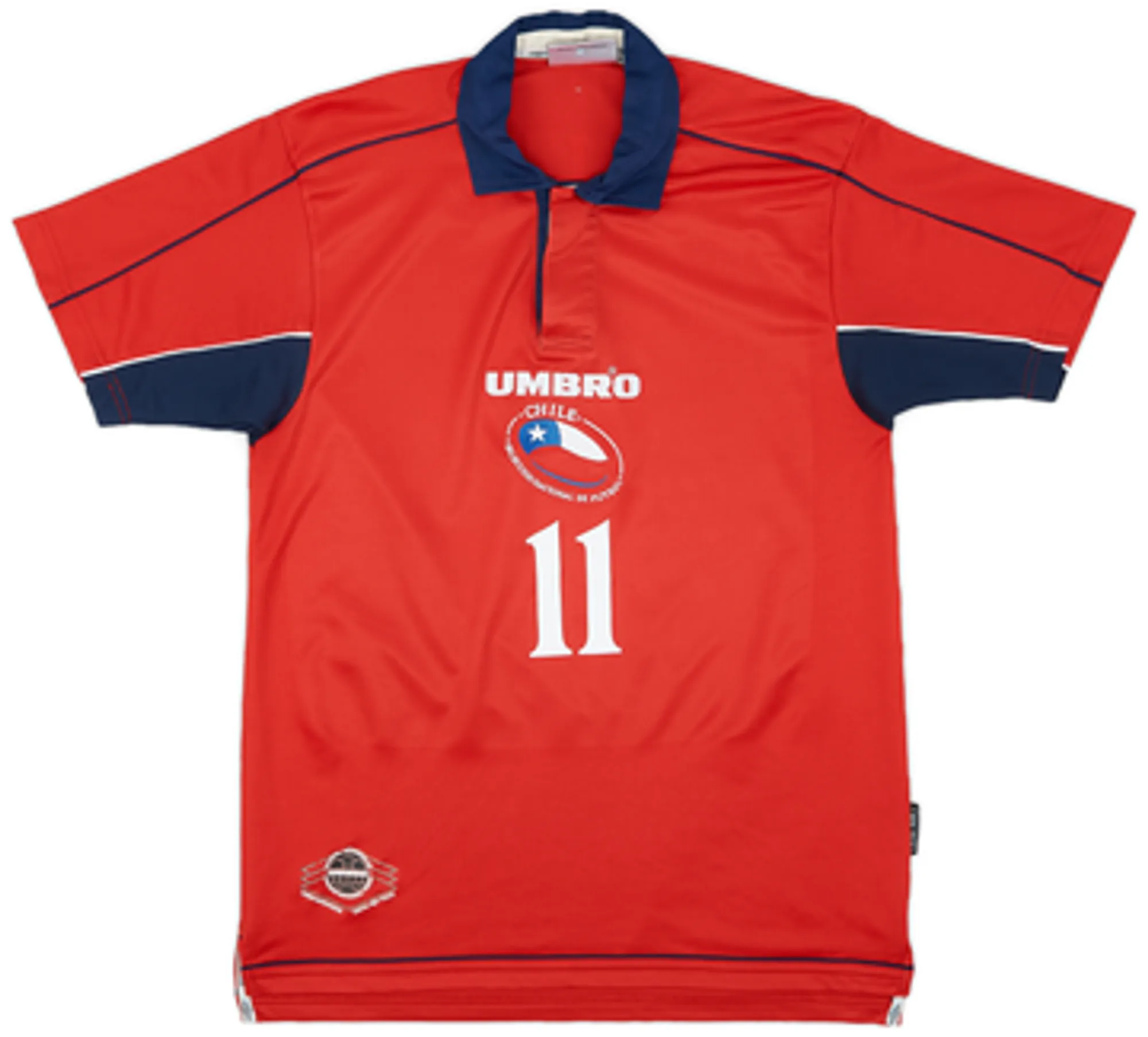 2000-01 Chile Home Shirt Salas #11 - 8/10 - (S)