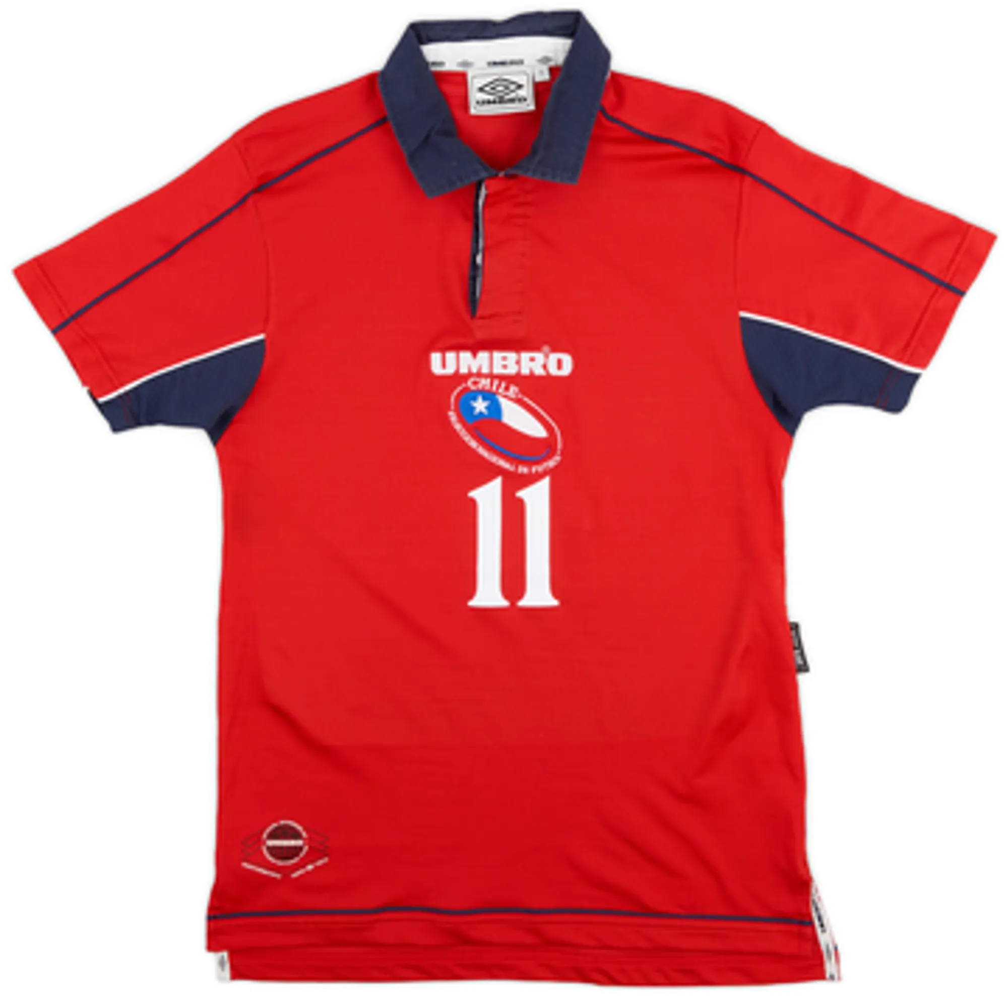 2000-01 Chile Home Shirt Salas #11 - 9/10 - (S)