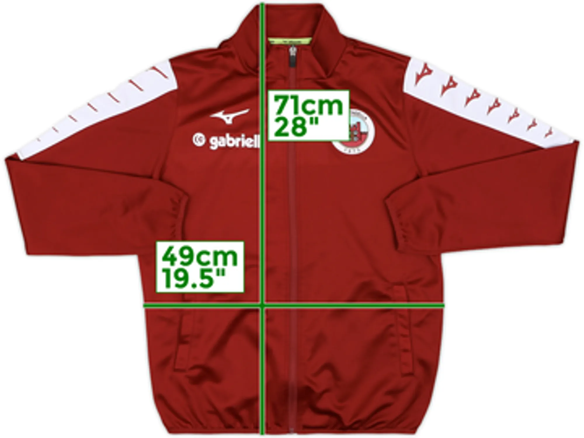 2019-20 Cittadella Mizuno Track Jacket - 10/10 - (S)