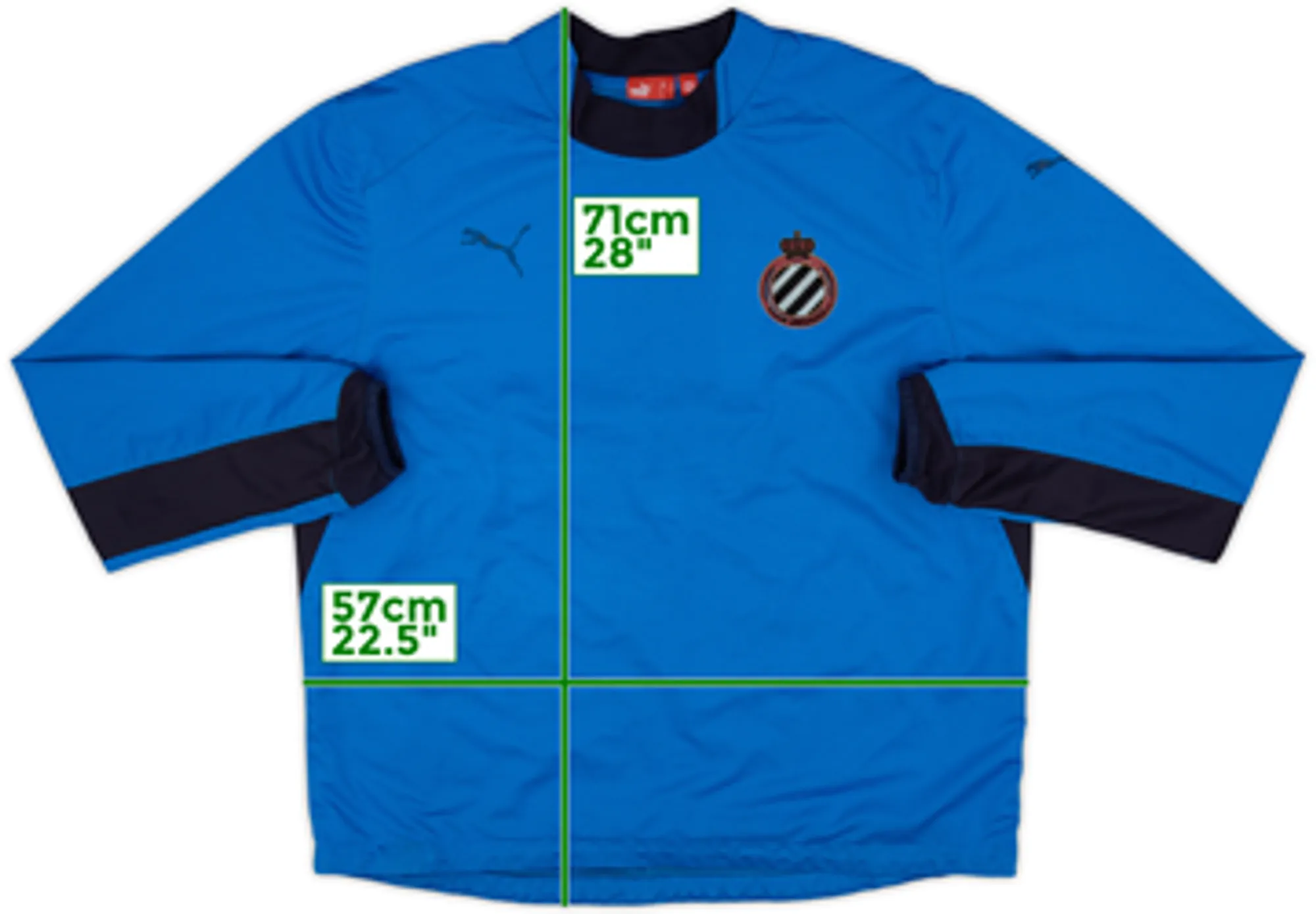 2008-09 Club Brugge Puma Drill Top - 4/10 - (L)