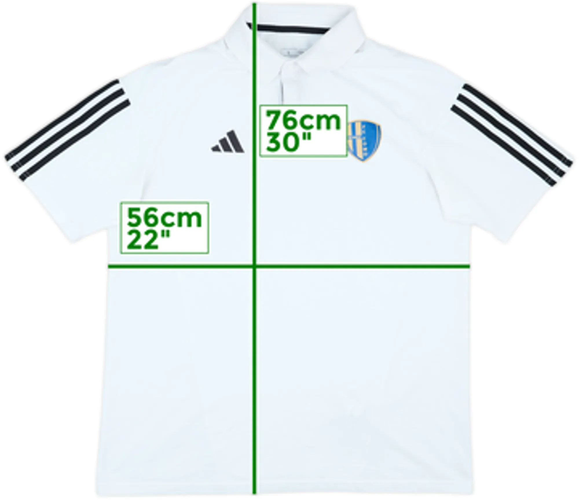 2023-24 Como Women adidas Polo Shirt - 9/10 - (L)