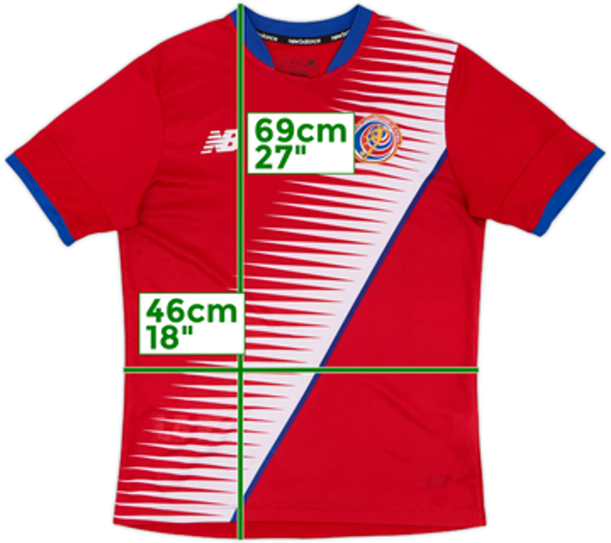 2016-17 Costa Rica Home Shirt - 7/10 - (S)