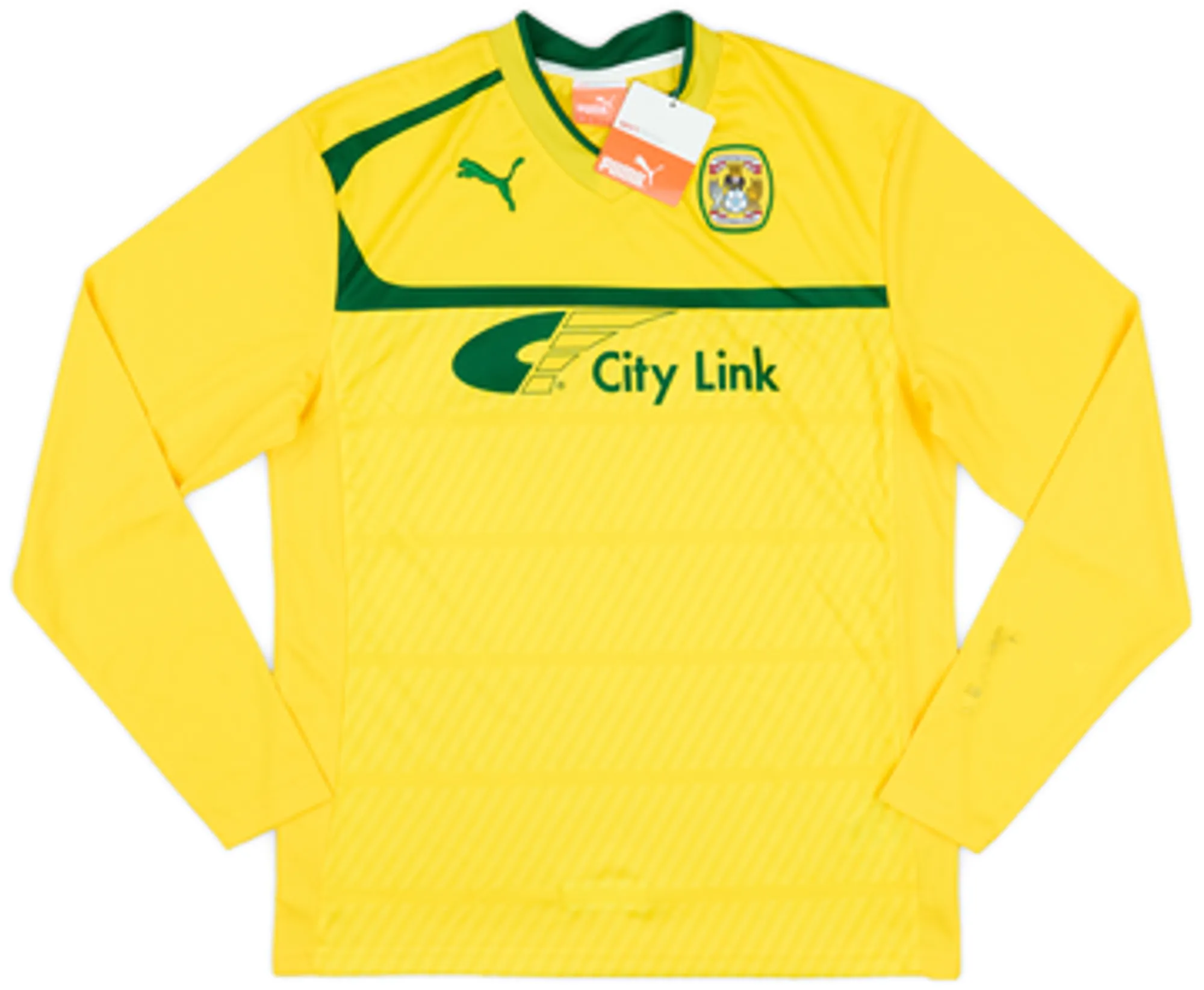 2012-13 Coventry Away L/S Shirt (XL.Boys)