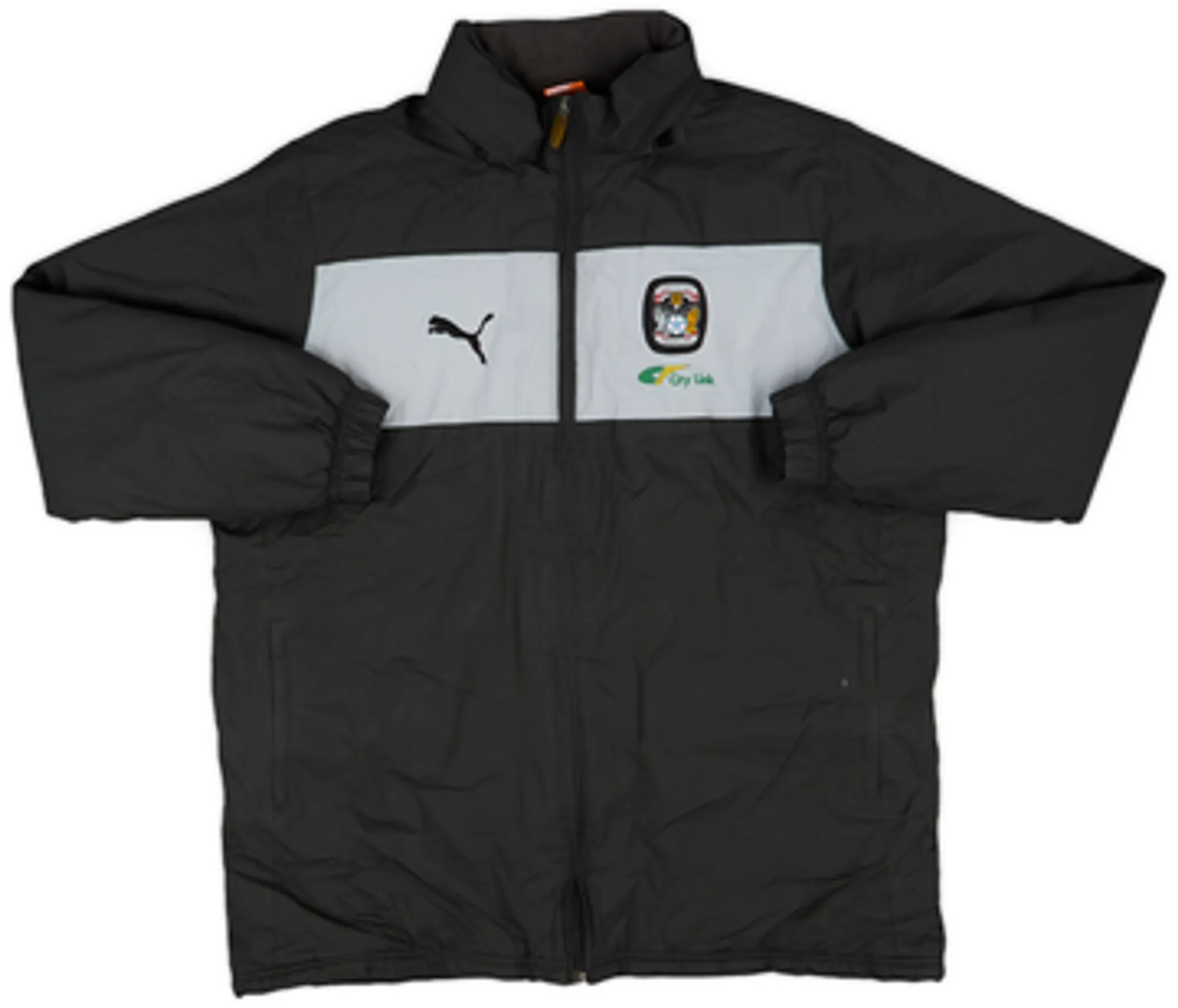 2012-13 Coventry Puma Padded Bench Coat - 8/10 - (L)