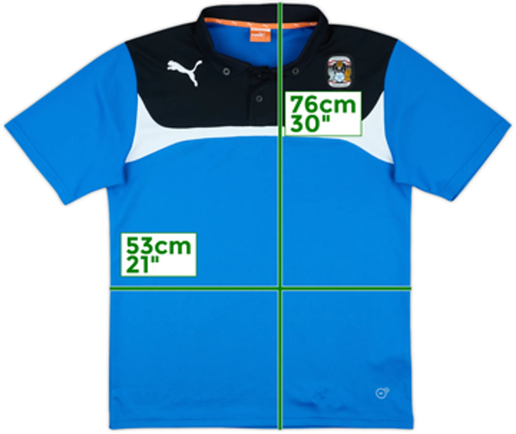 2014-15 Coventry City Puma Polo Shirt - 9/10 - (L)
