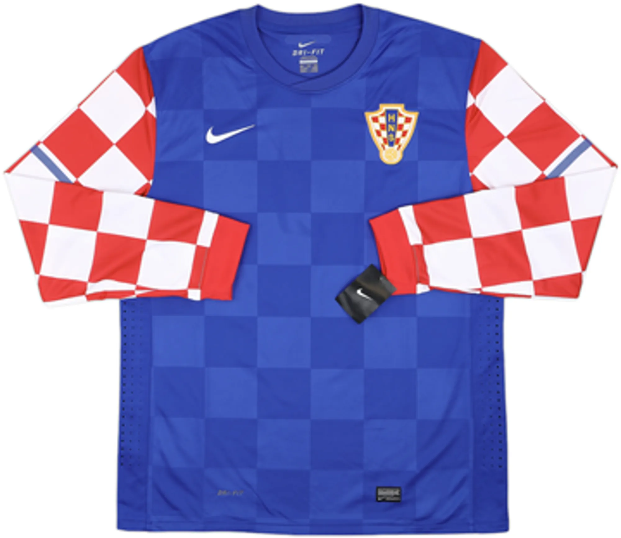 2010-12 Croatia Player Issue Away L/S Shirt (XXL)