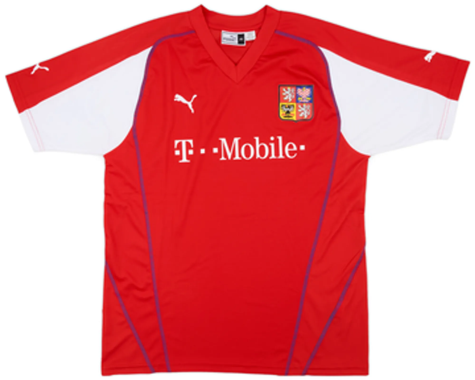 2004-05 Czech Republic Basic Home Shirt - 8/10 - (XL)