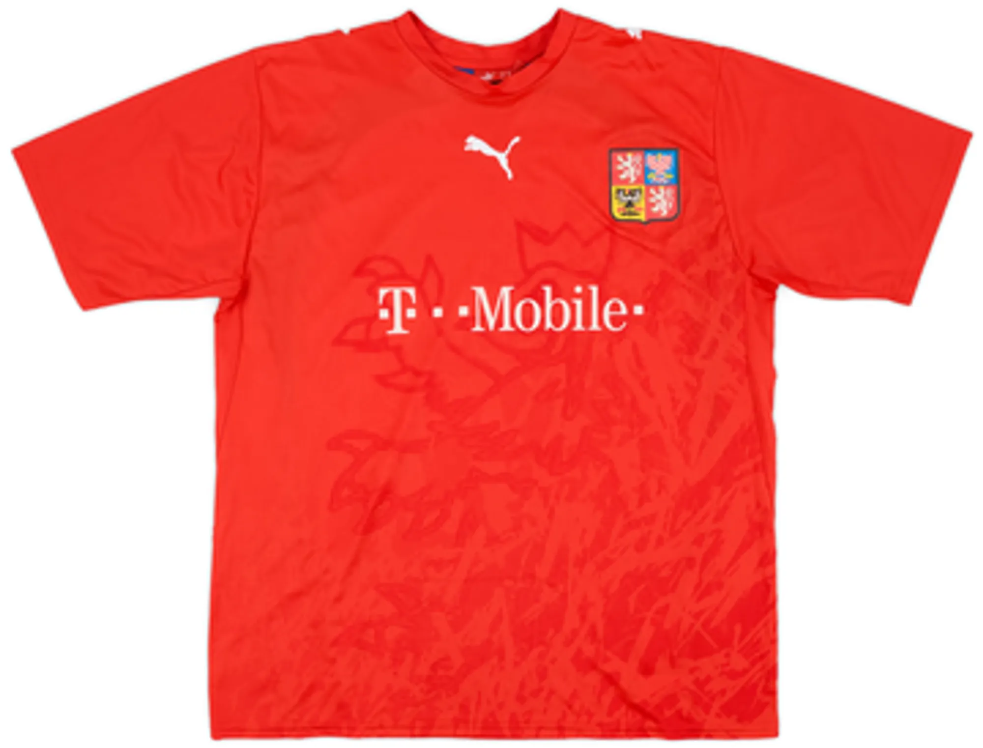 2006-08 Czech Republic Basic Home Shirt - 6/10 - (XL)