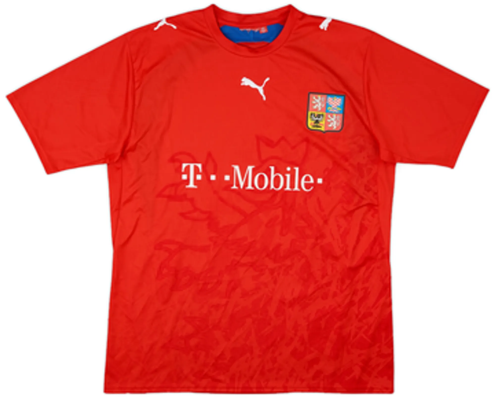2006-08 Czech Republic Basic Home Shirt - 9/10 - (L)