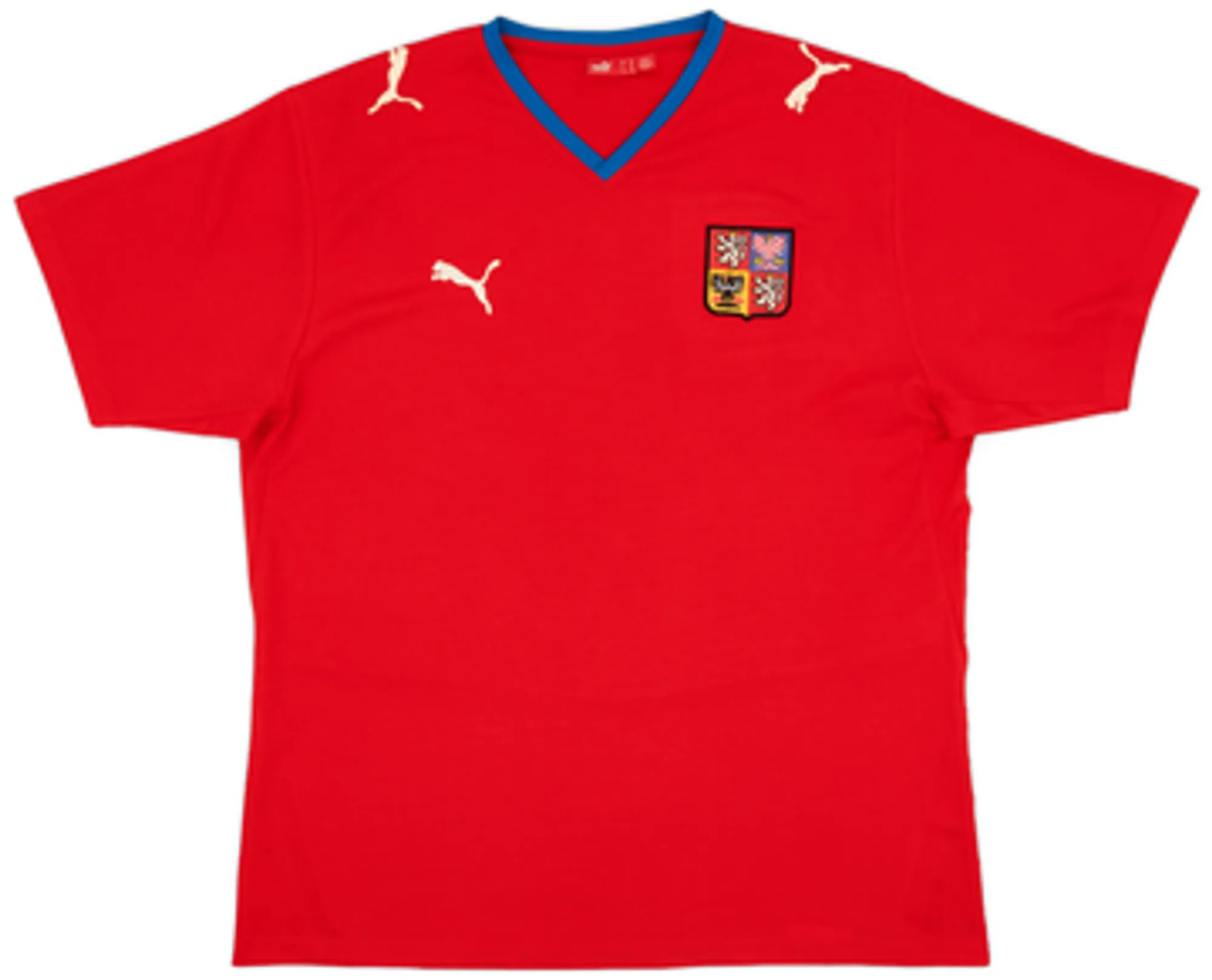 2008-09 Czech Republic Basic Home Shirt - 8/10 - (XL)