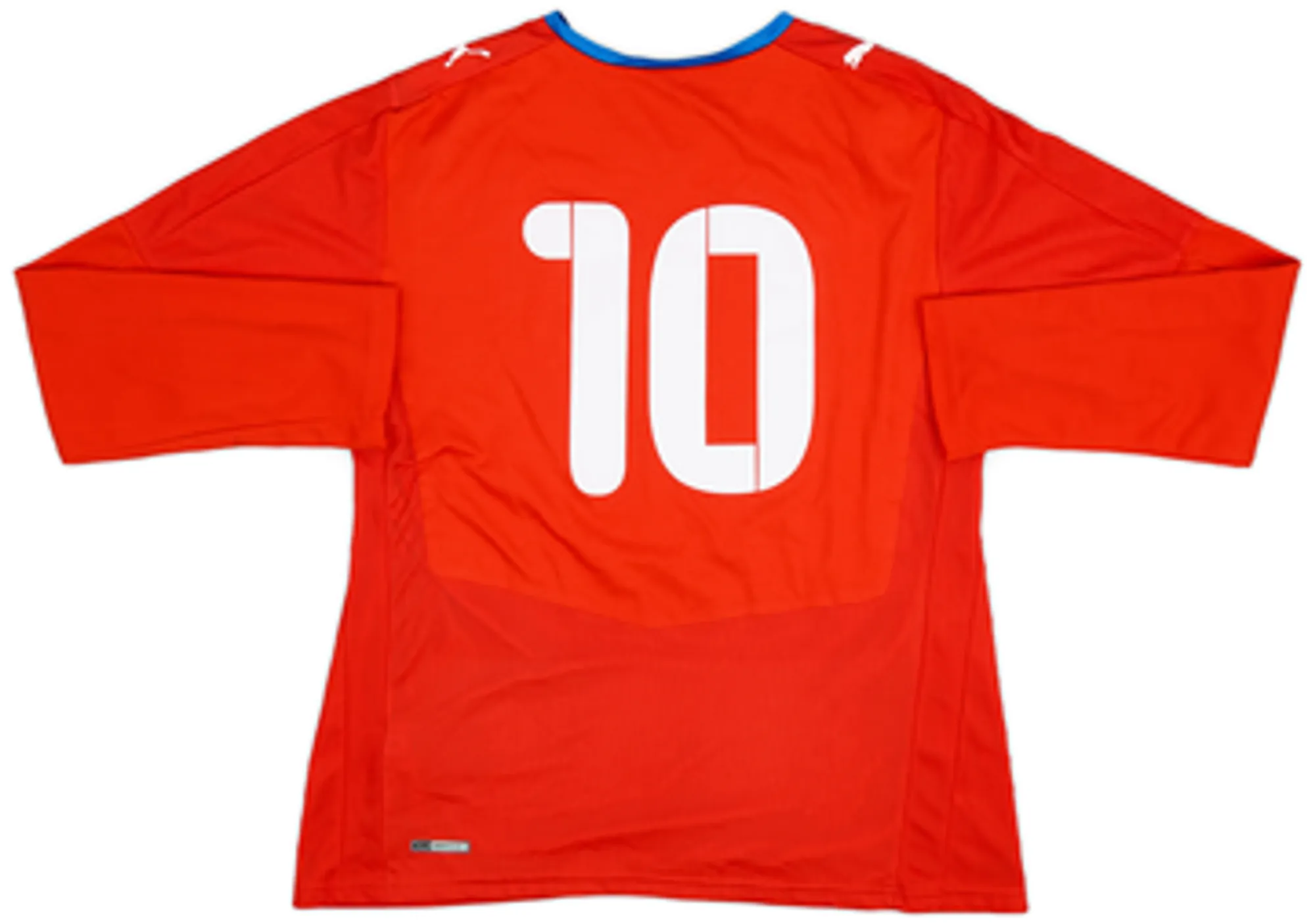 2008-09 Czech Republic Home L/S Shirt #10 - 6/10 - (M)