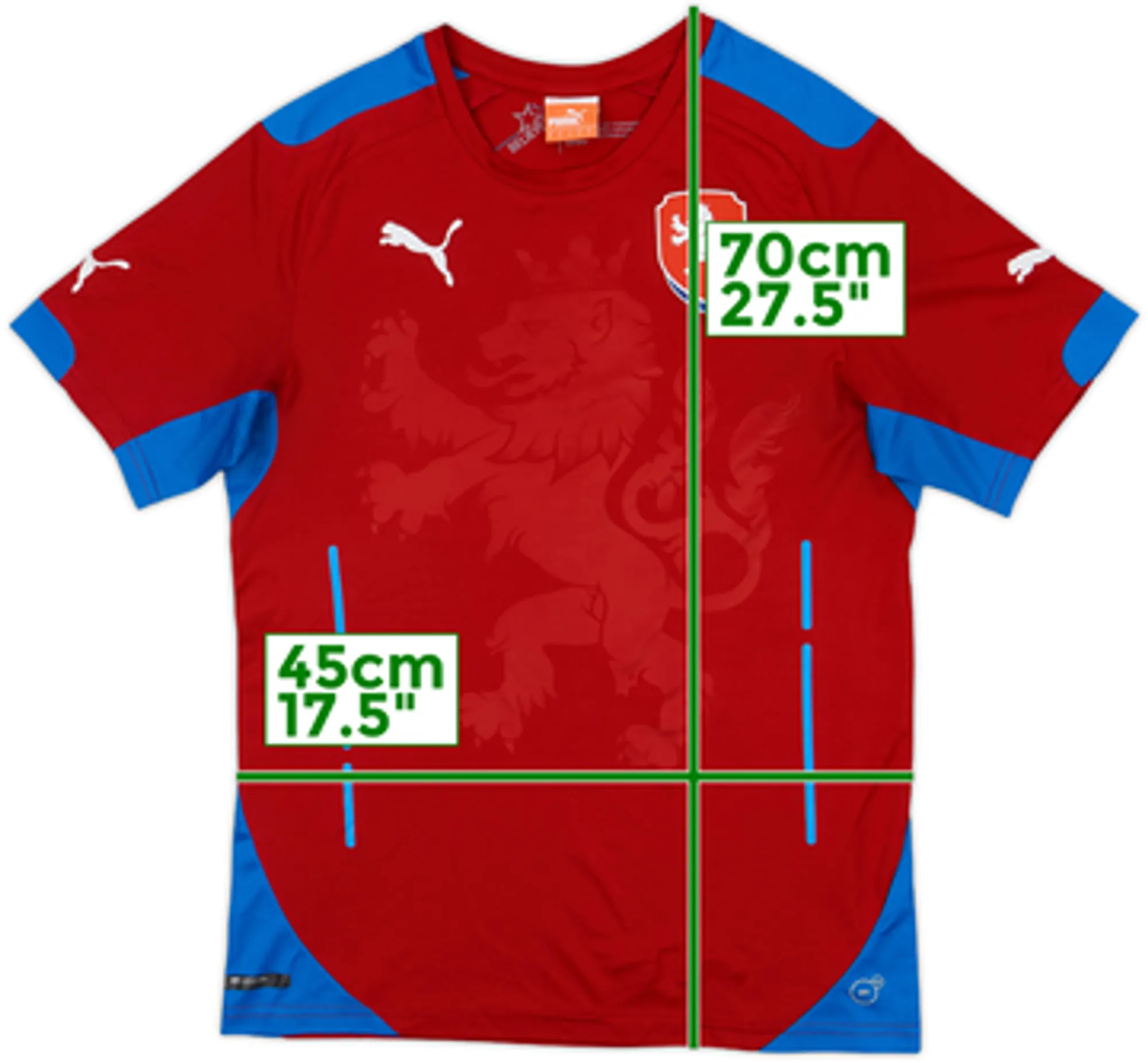 2014-15 Czech Republic Home Shirt - 8/10 - (S)