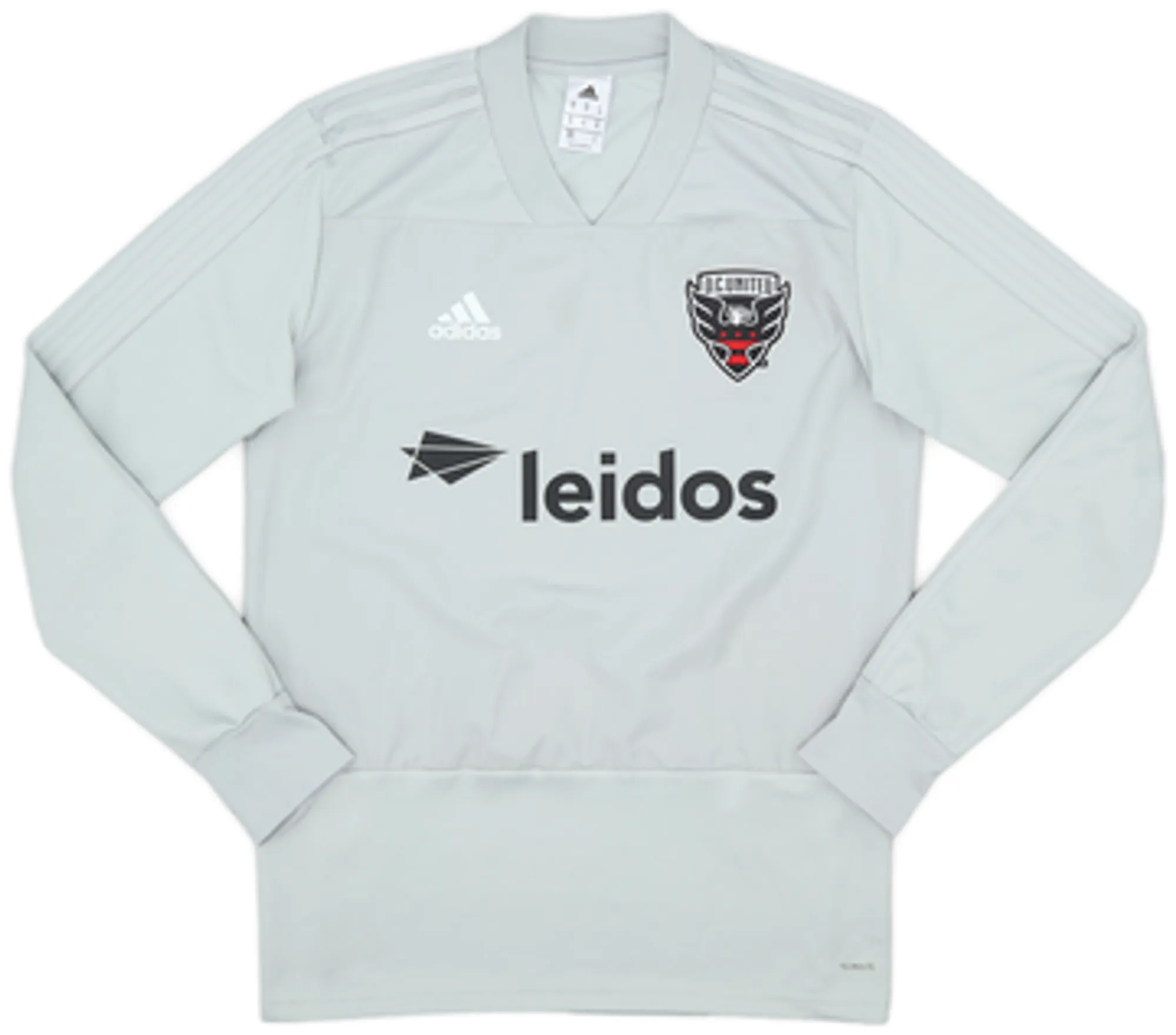2017 DC United adidas Training L/S Shirt - 9/10 - (M)