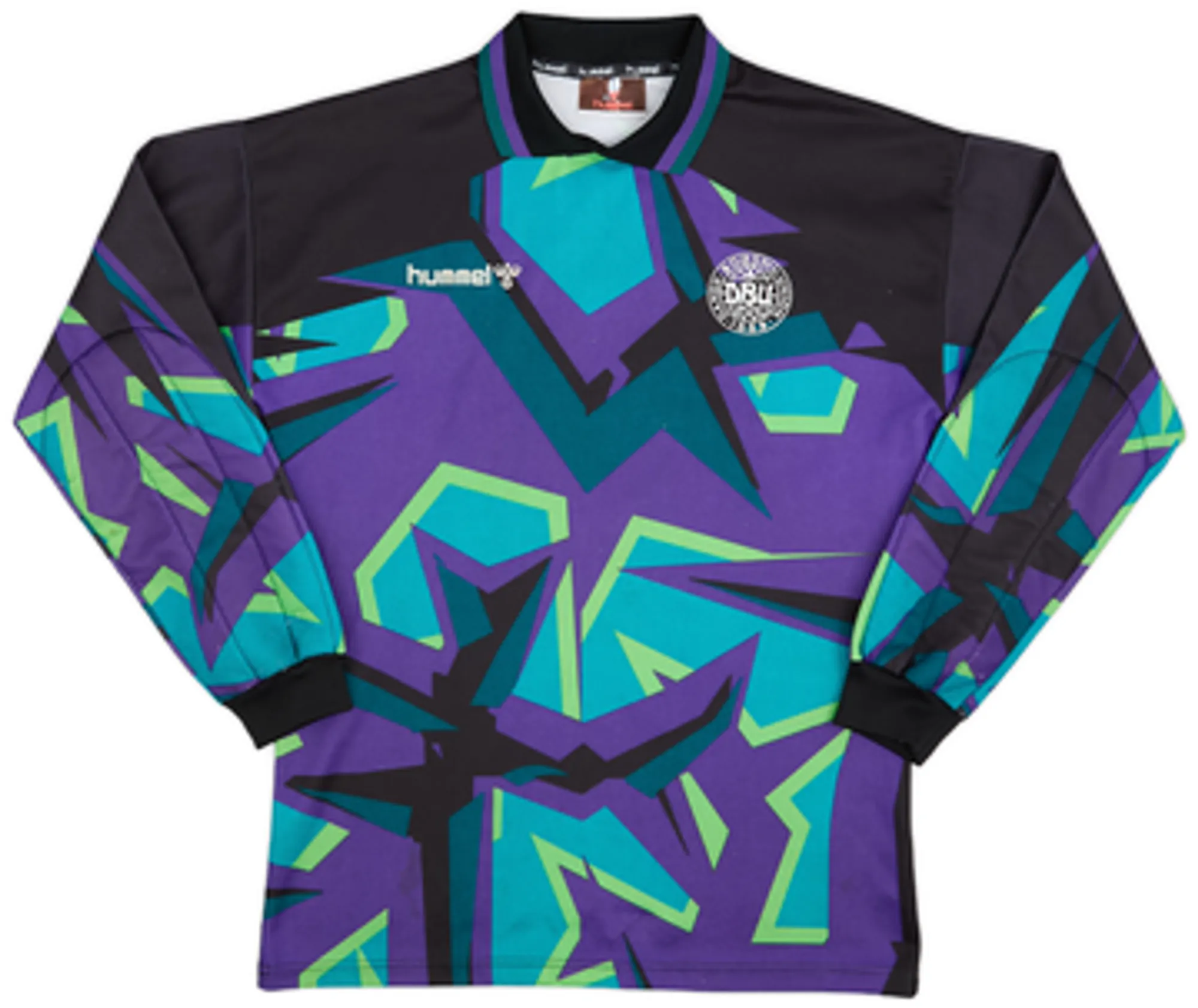 1994-96 Denmark GK Shirt Schmeichel #1 - 7/10 - (S)