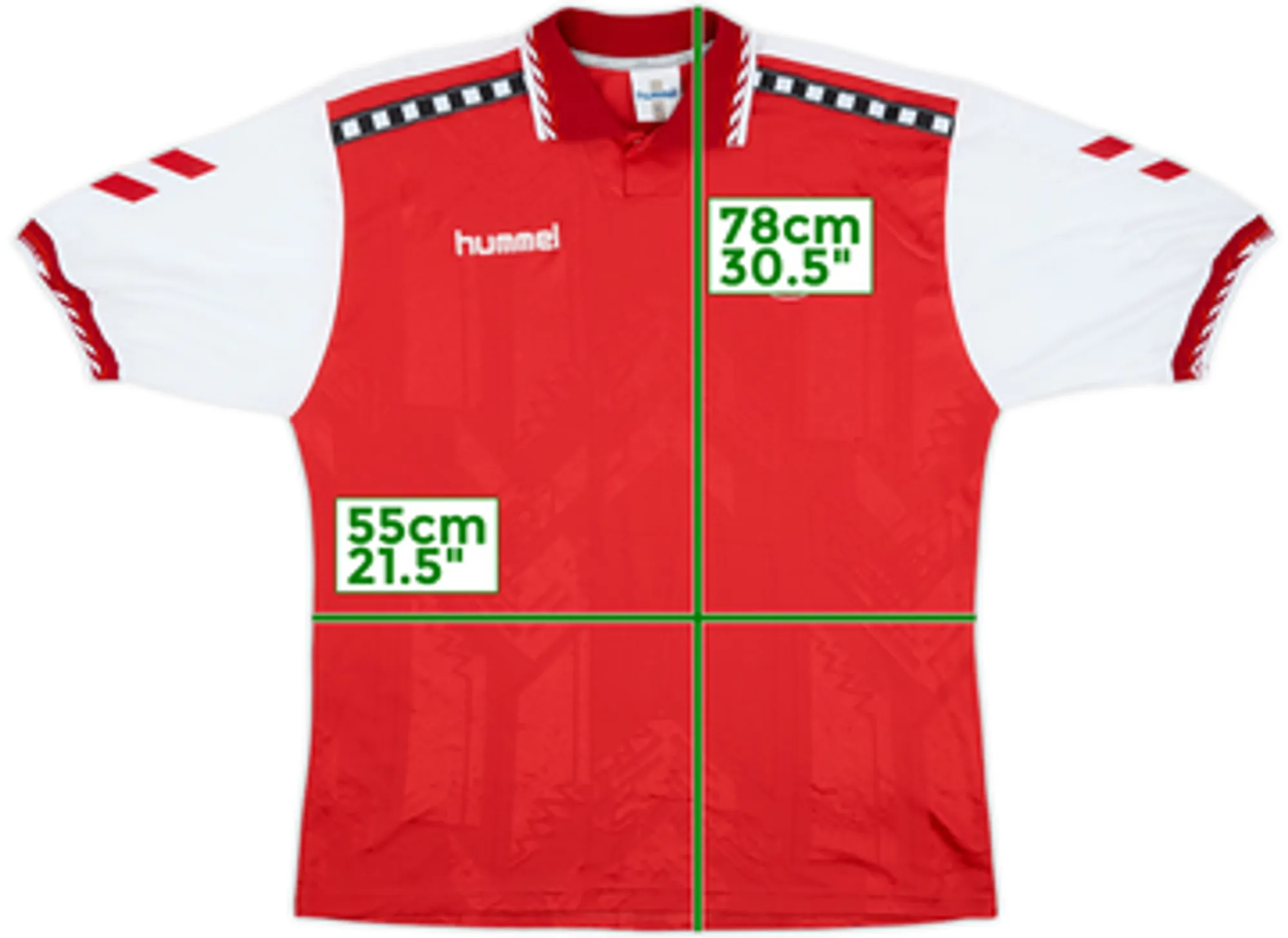 1996-97 Denmark Home Shirt - 8/10 - (L)