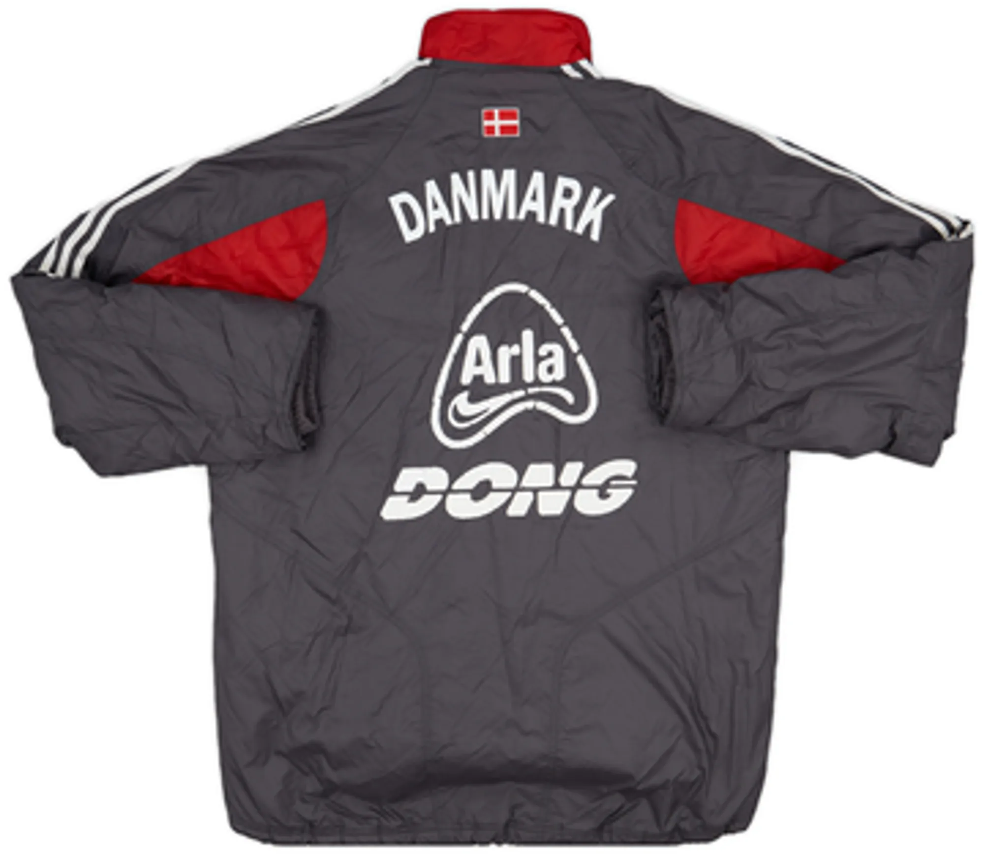 2004-05 Denmark adidas Player Issue Padded Bench Coat - 7/10 - (L/XL)
