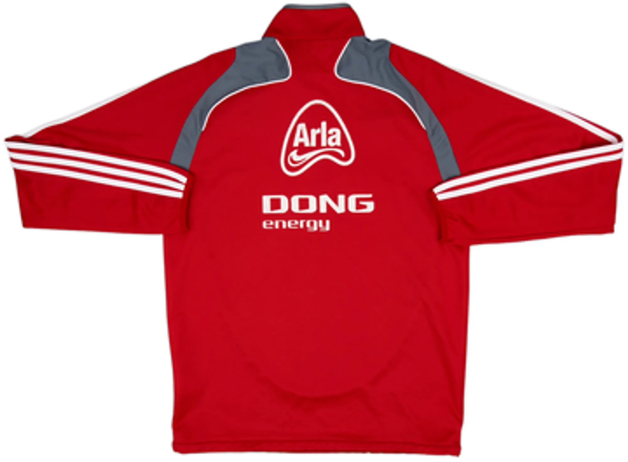2007-08 Denmark adidas 1/4 Zip Drill Top - 6/10 - (M)