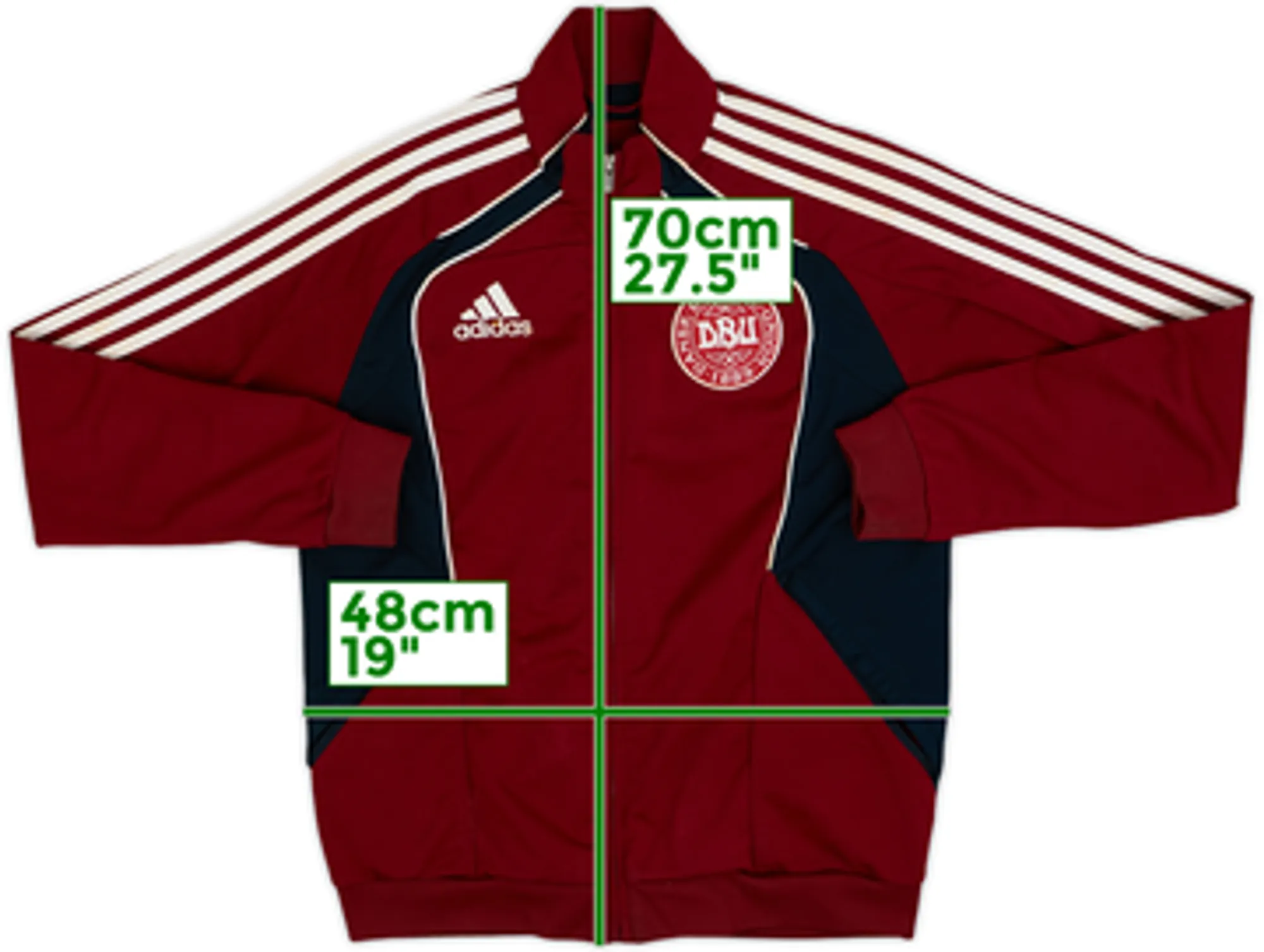 2009-10 Denmark adidas Track Jacket - 7/10 - (XL.Boys)