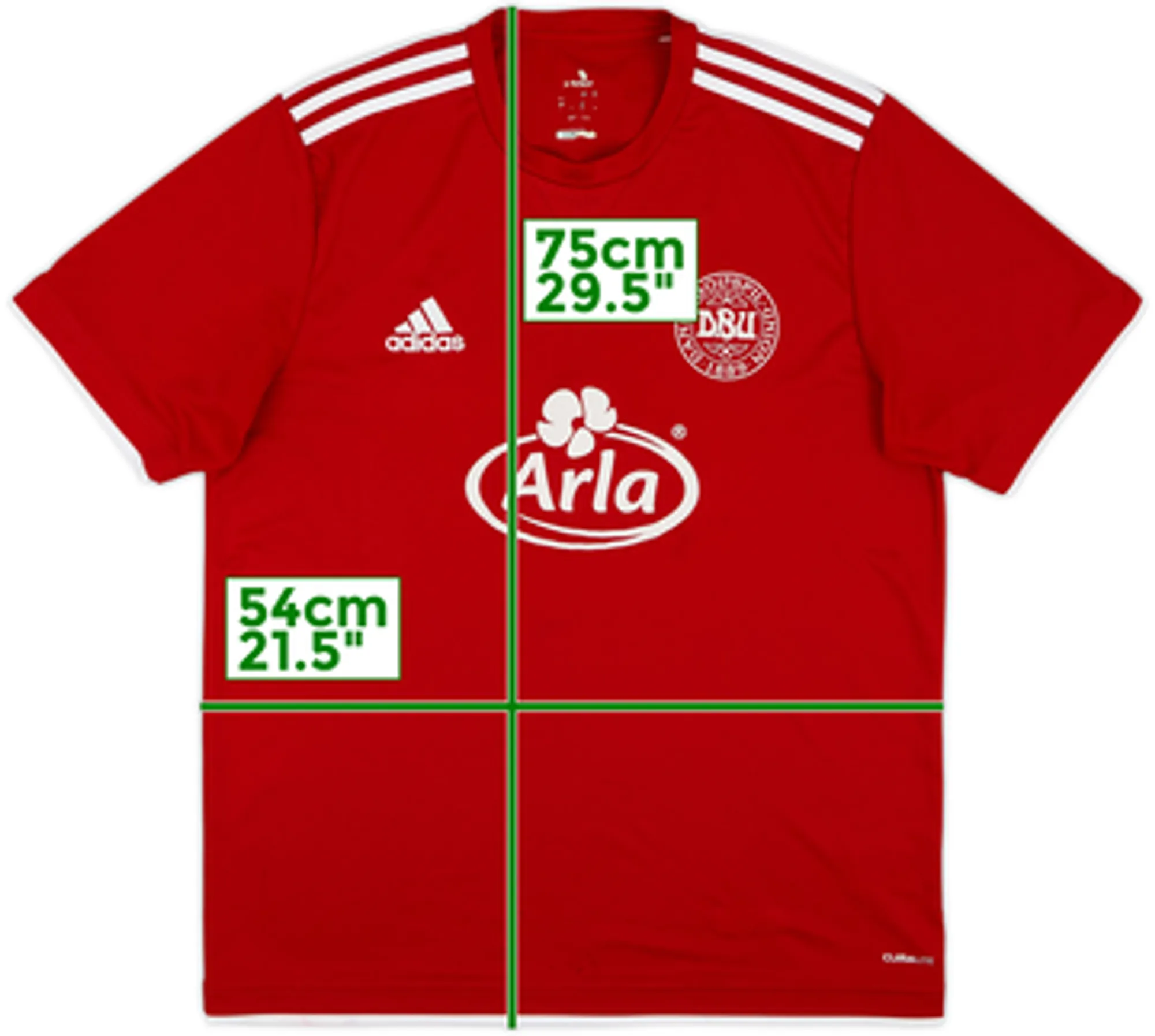 2010-11 Denmark adidas Training Shirt - 6/10 - (L/XL)